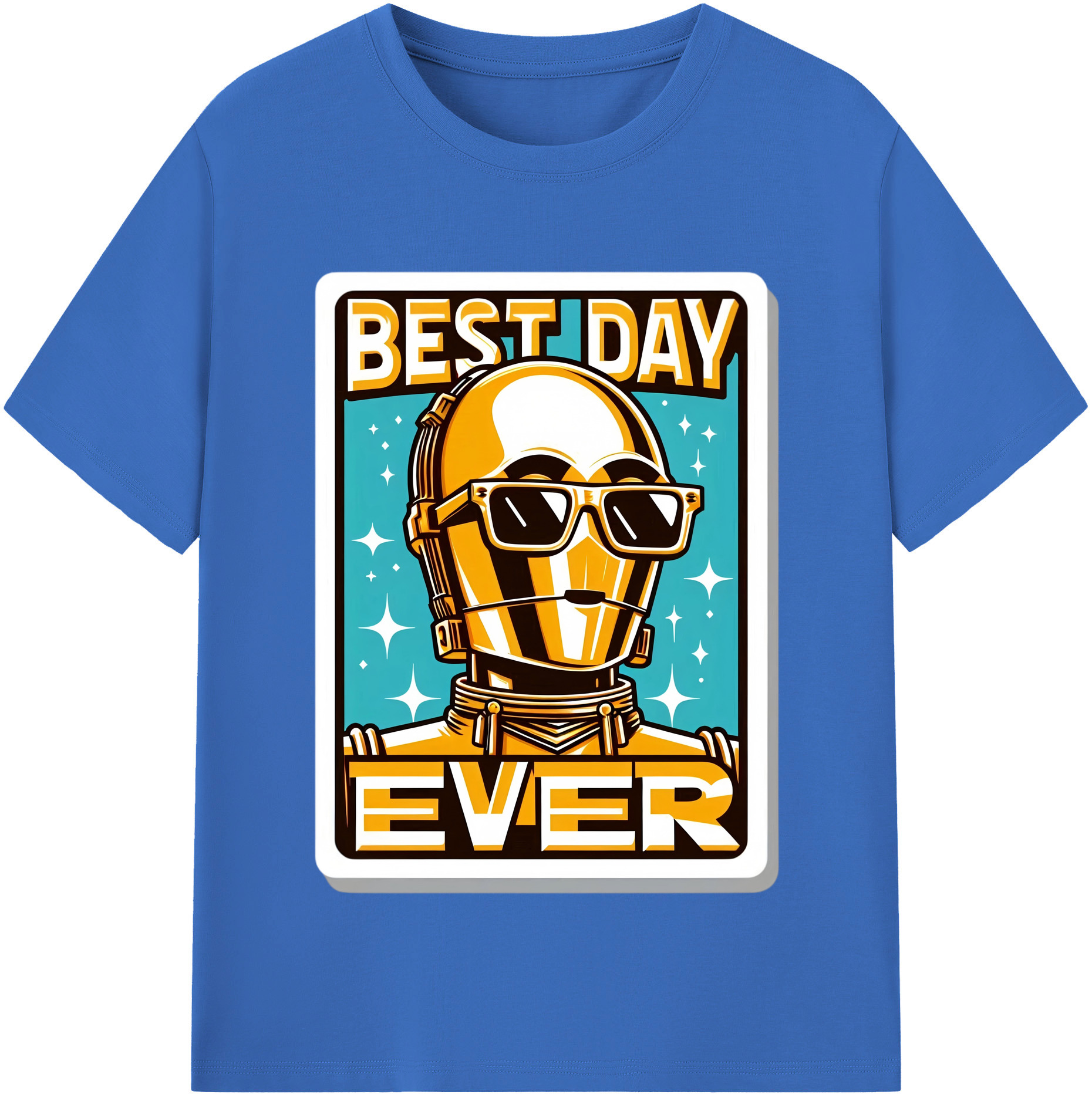 （画像用） スター・ウォーズ Star Wars 綿100％半袖Tシャツ（フロントプリント）