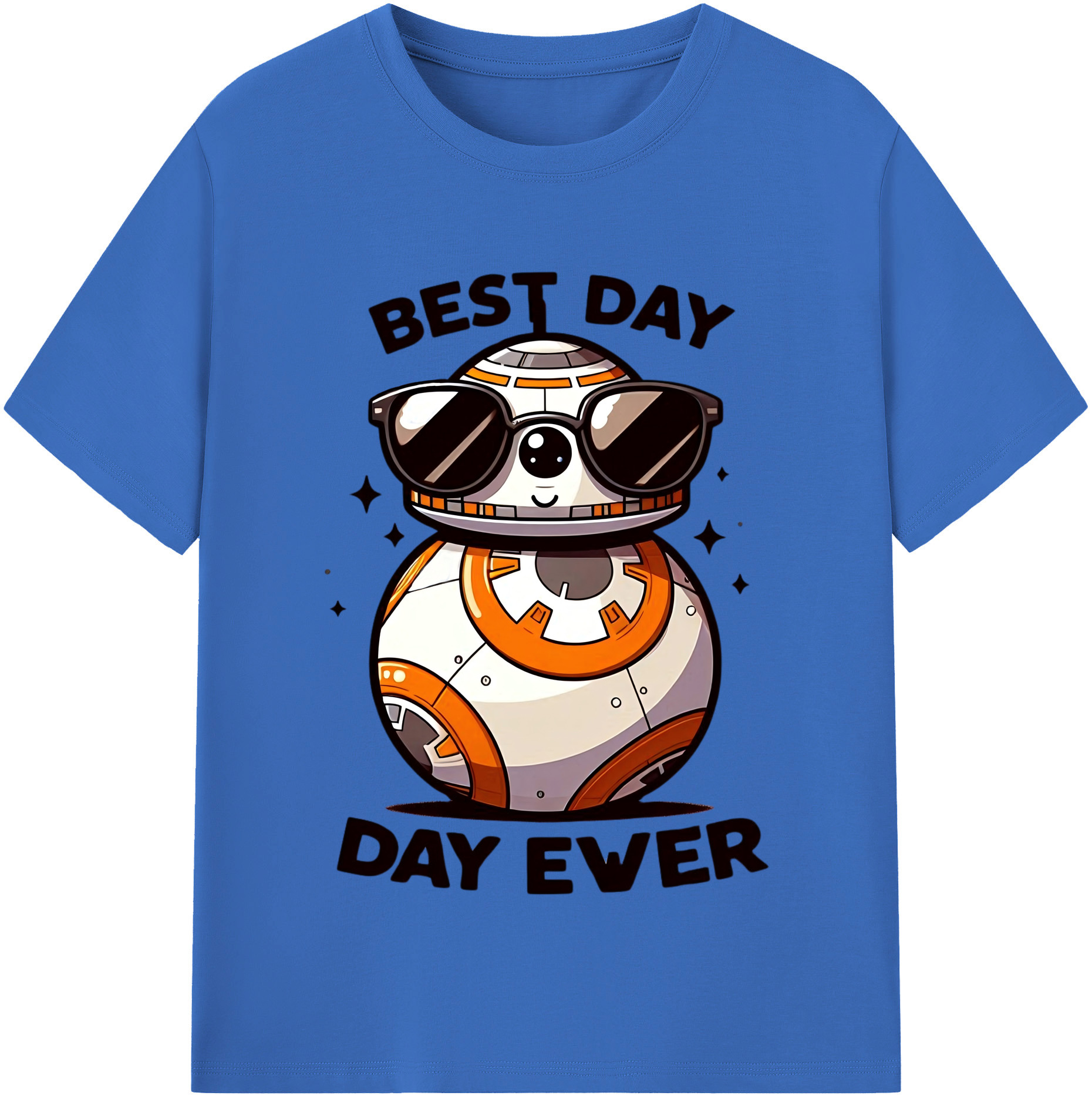 （画像用） スター・ウォーズ Star Wars 綿100％半袖Tシャツ（フロントプリント）