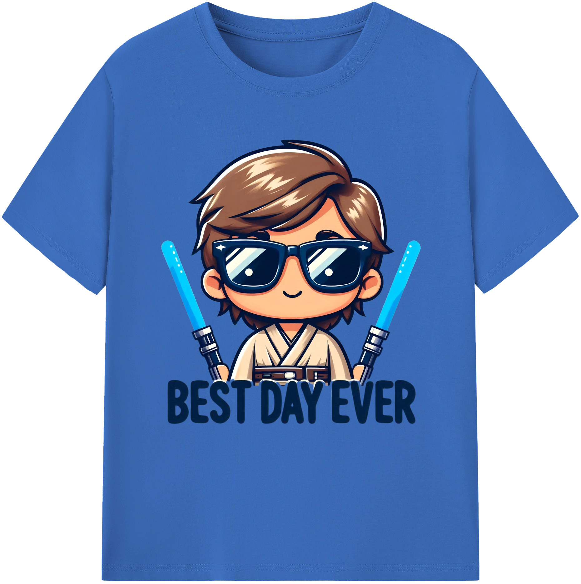 （画像用） スター・ウォーズ Star Wars 綿100％半袖Tシャツ（フロントプリント）