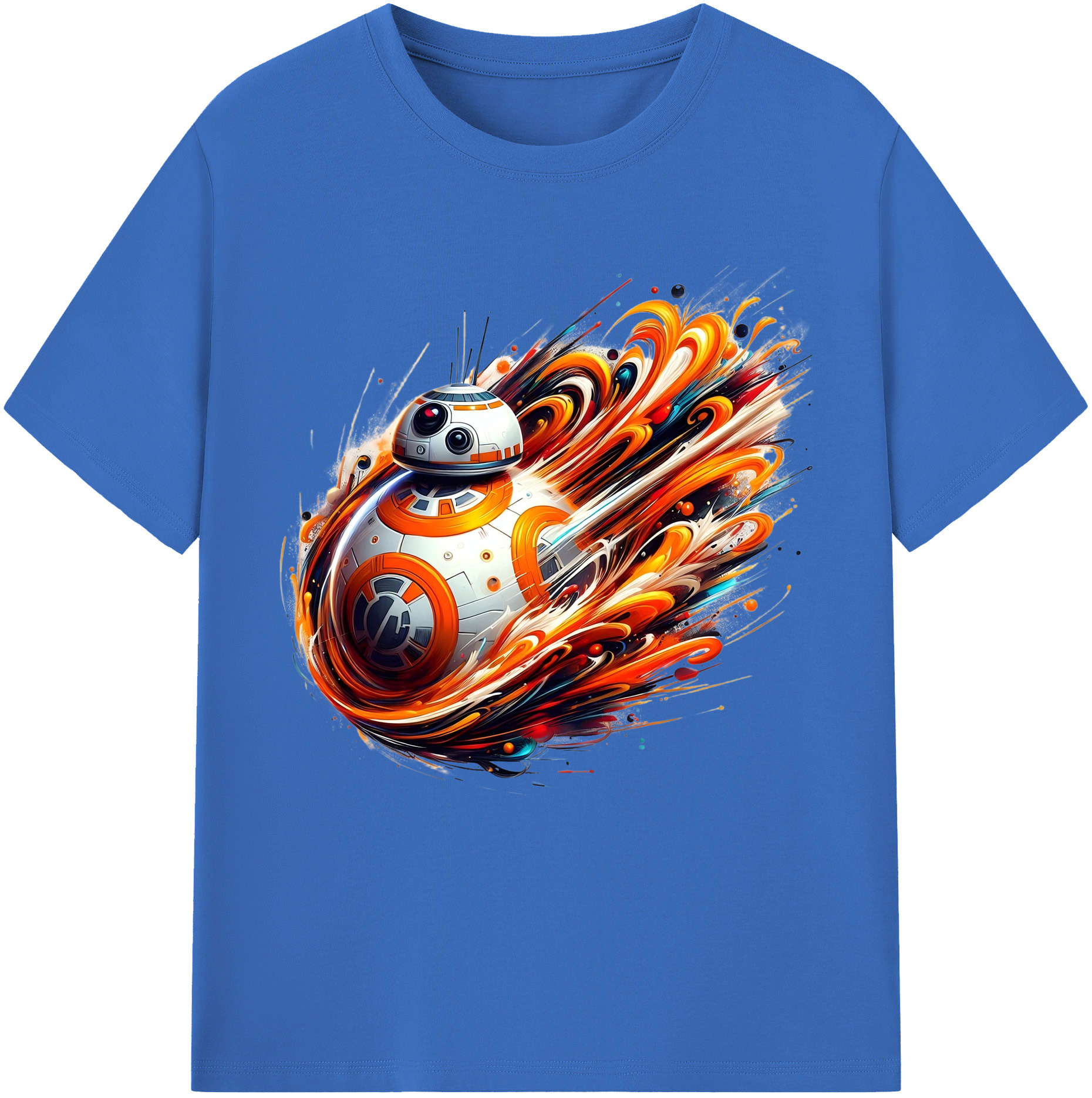 （画像用） スター・ウォーズ Star Wars 綿100％半袖Tシャツ（フロントプリント）