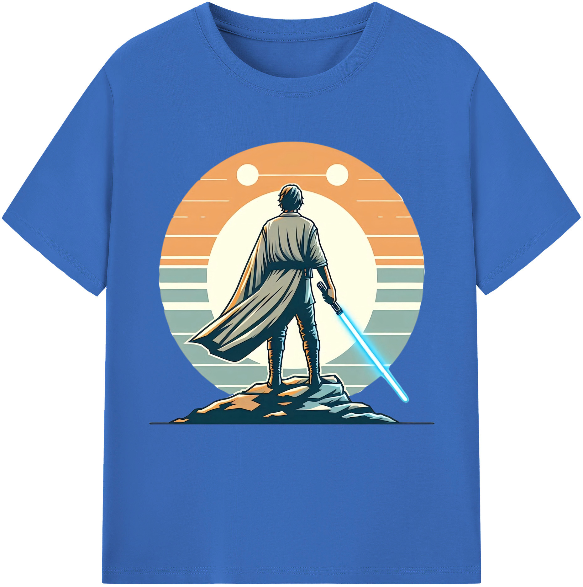 （画像用） スター・ウォーズ Star Wars 綿100％半袖Tシャツ（フロントプリント）