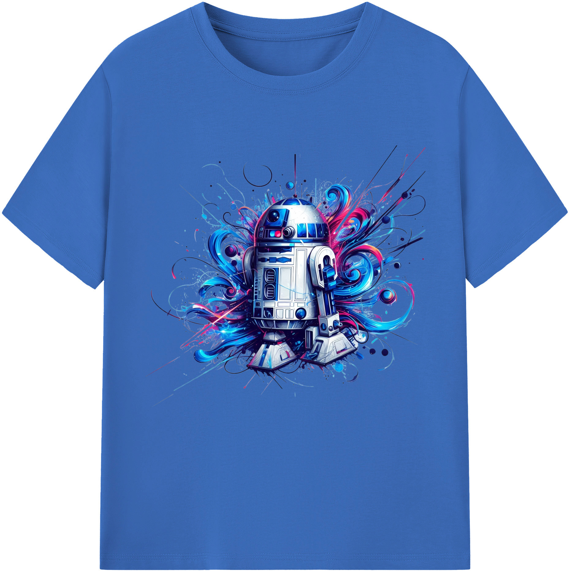 （画像用） スター・ウォーズ Star Wars 綿100％半袖Tシャツ（フロントプリント）