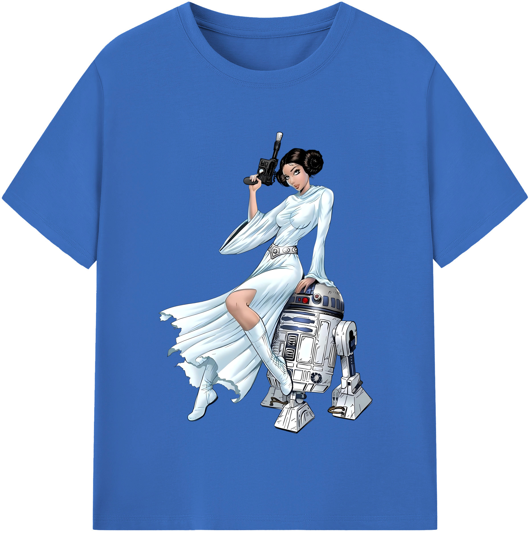 （画像用） スター・ウォーズ Star Wars 綿100％半袖Tシャツ（フロントプリント）