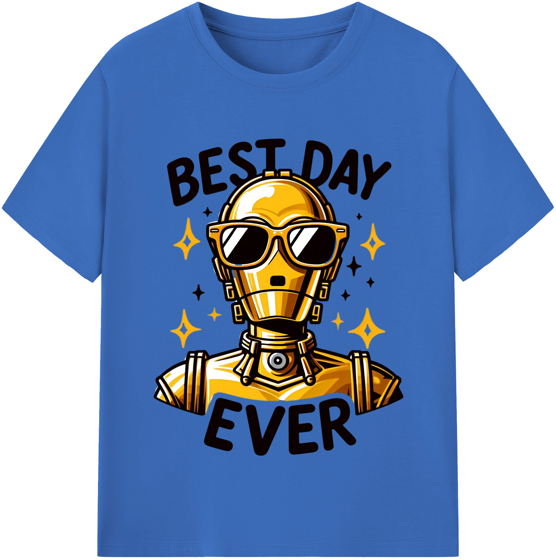 （画像用） スター・ウォーズ Star Wars 綿100％半袖Tシャツ（フロントプリント）