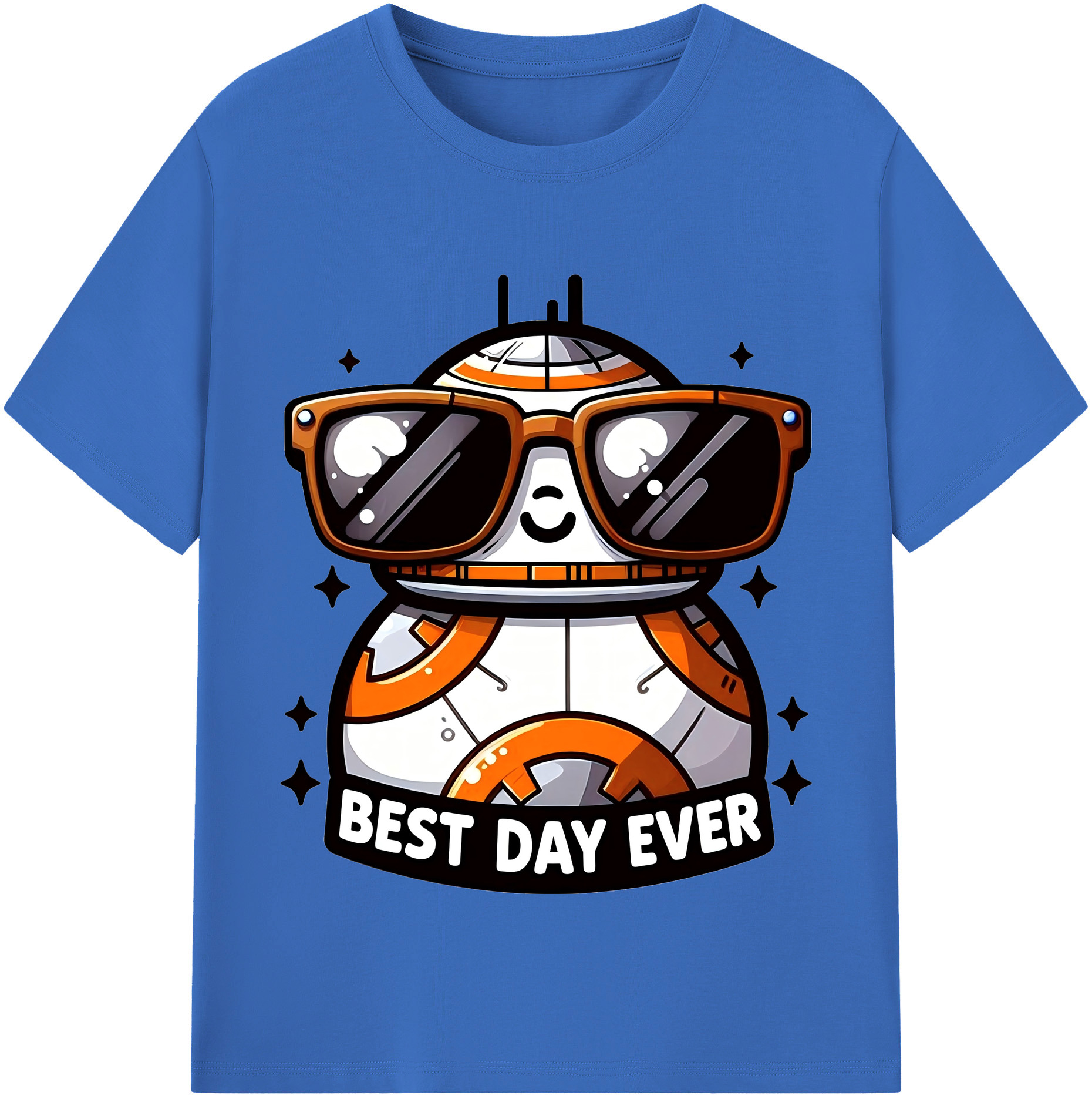 （画像用） スター・ウォーズ Star Wars 綿100％半袖Tシャツ（フロントプリント）