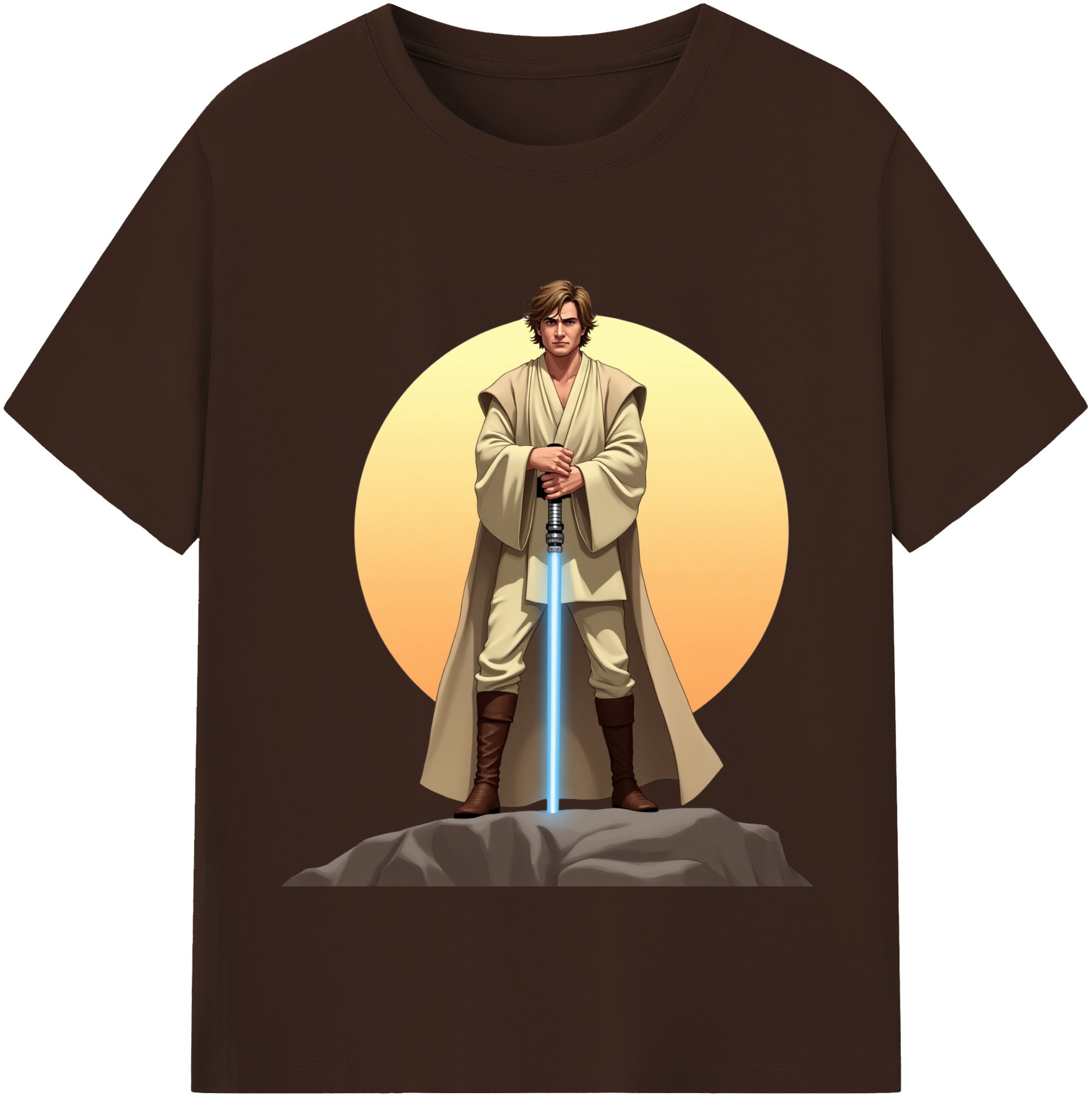 （画像用） スター・ウォーズ Star Wars 綿100％半袖Tシャツ（フロントプリント）