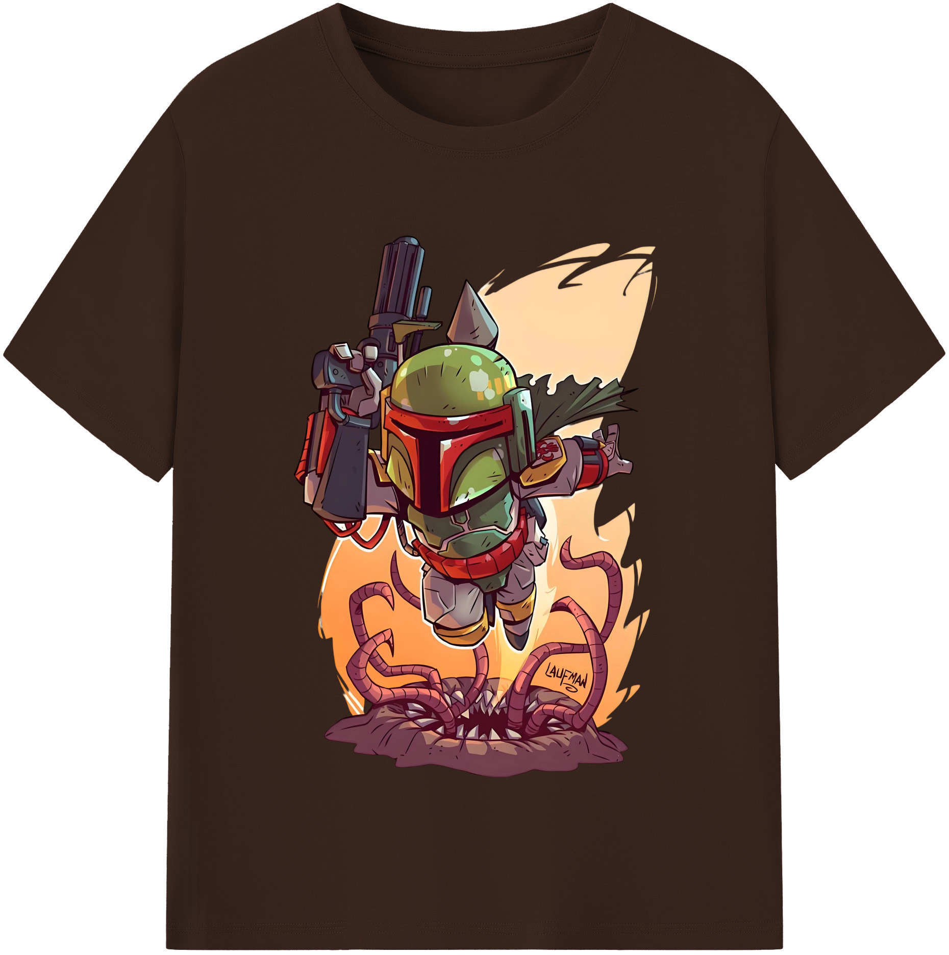 （画像用） スター・ウォーズ Star Wars 綿100％半袖Tシャツ（フロントプリント）