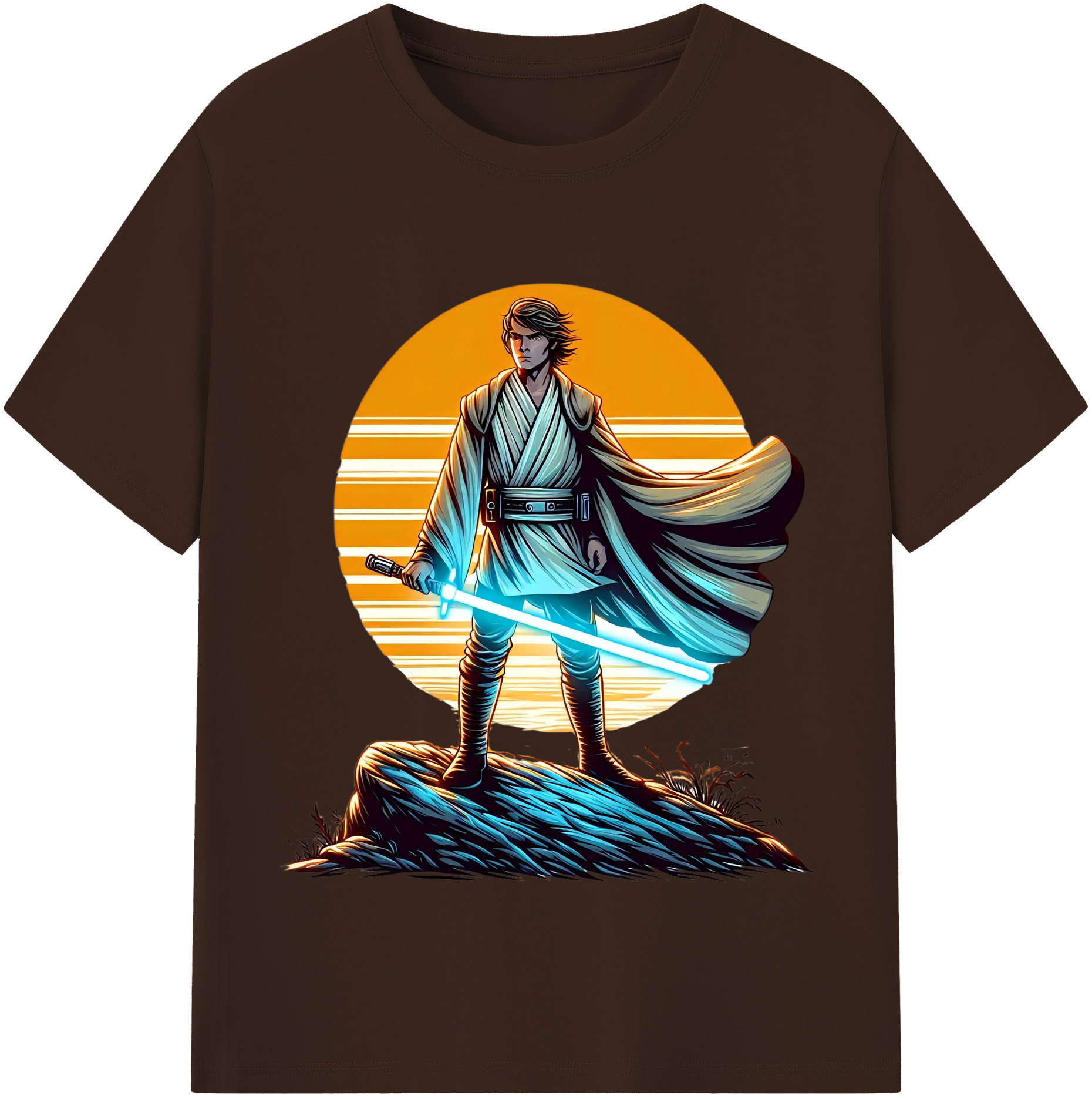 （画像用） スター・ウォーズ Star Wars 綿100％半袖Tシャツ（フロントプリント）