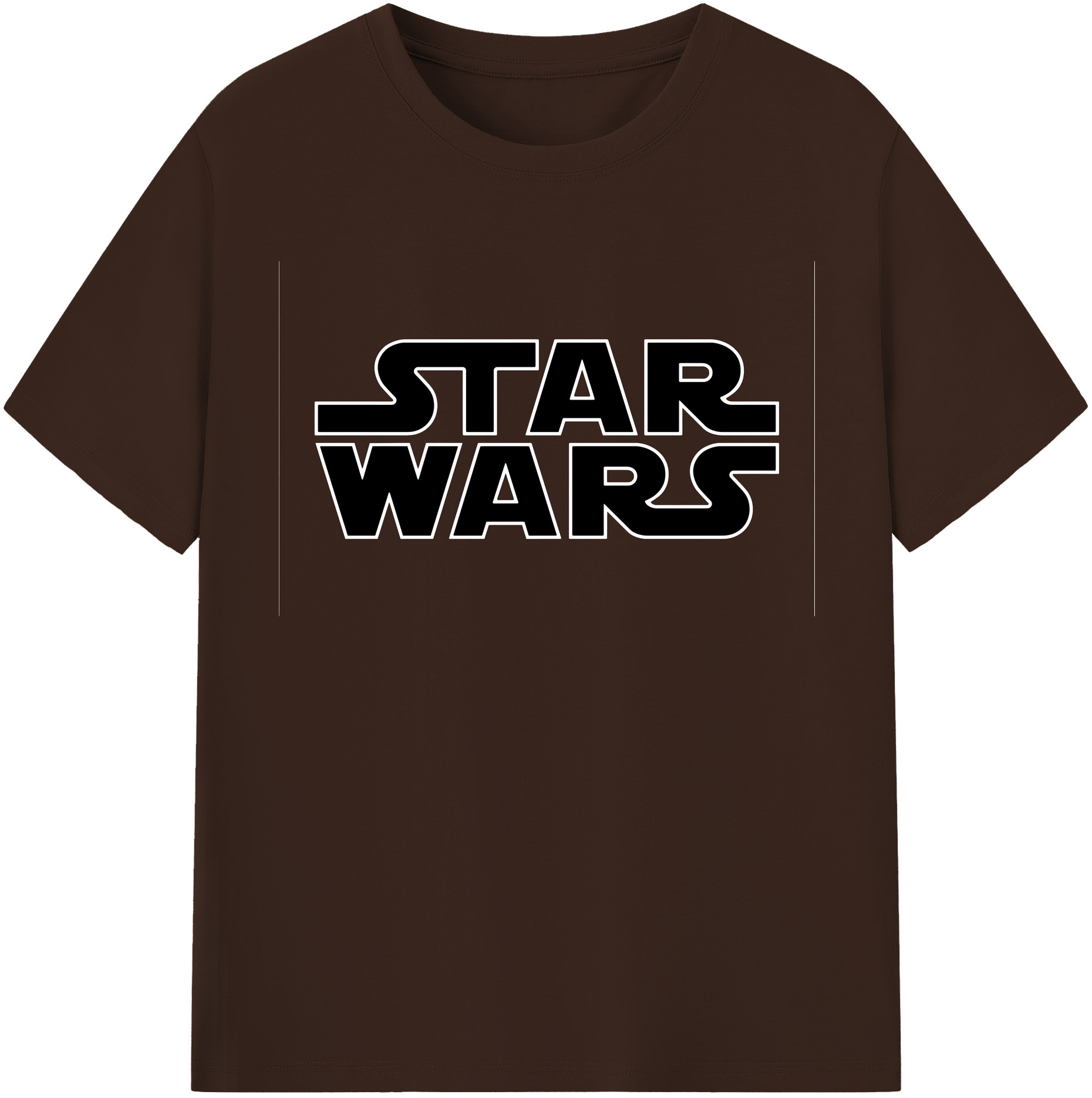 （画像用） スター・ウォーズ Star Wars 綿100％半袖Tシャツ（フロントプリント）