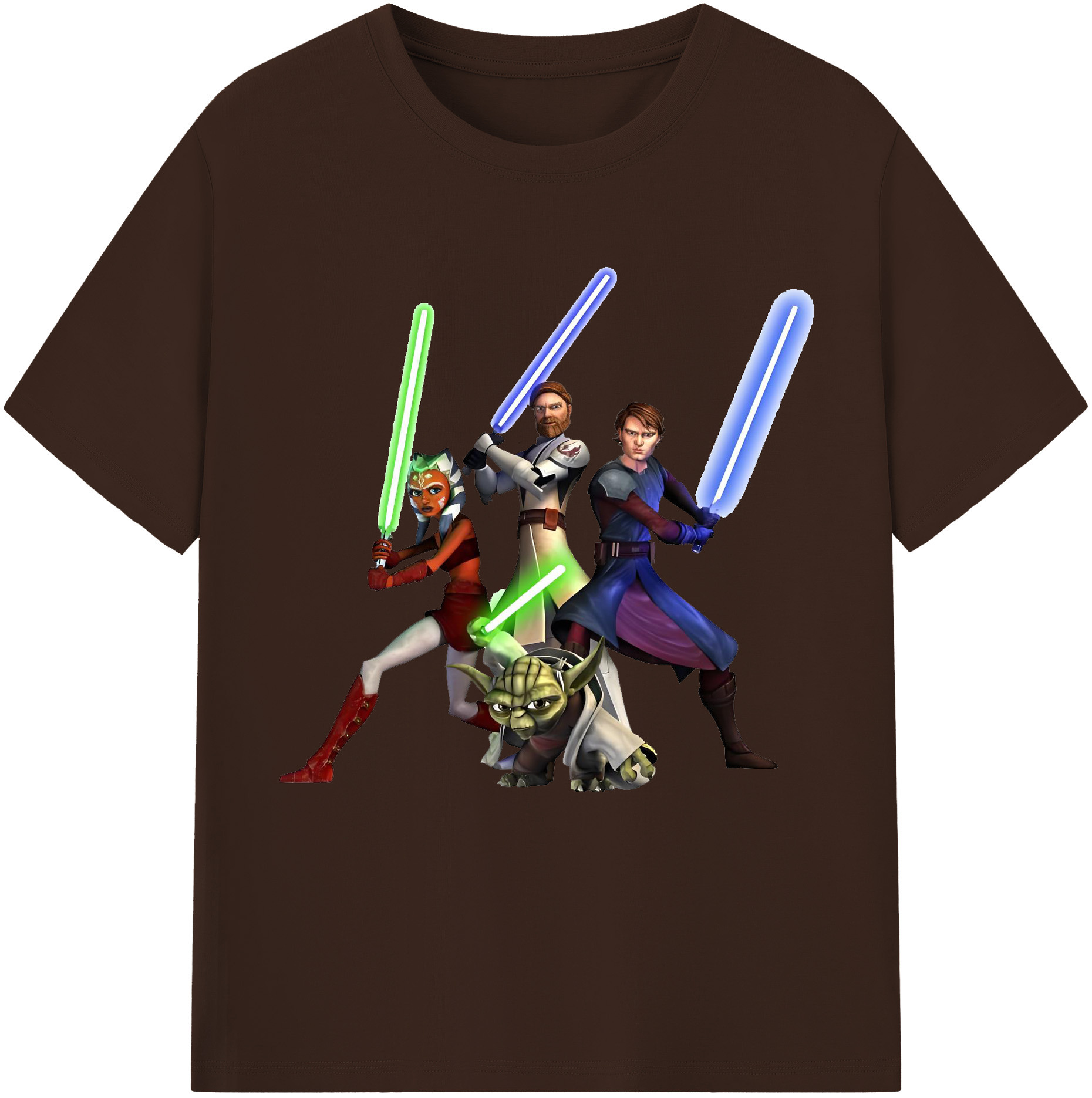 （画像用） スター・ウォーズ Star Wars 綿100％半袖Tシャツ（フロントプリント）