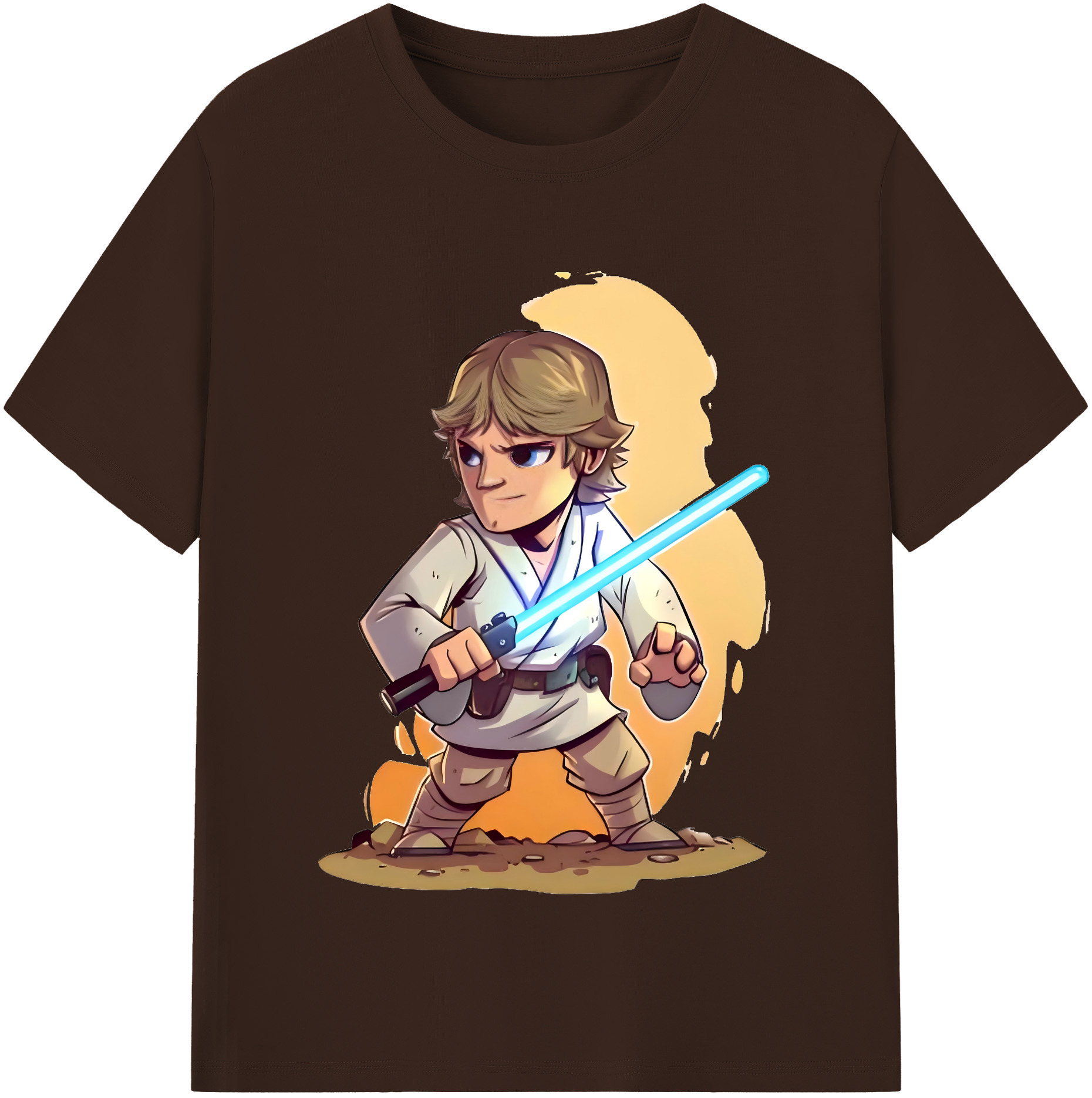 （画像用） スター・ウォーズ Star Wars 綿100％半袖Tシャツ（フロントプリント）