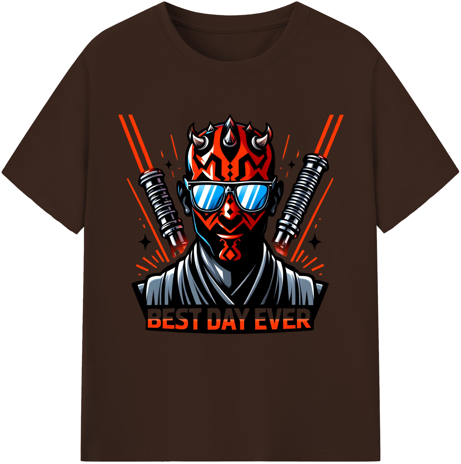（画像用） スター・ウォーズ Star Wars 綿100％半袖Tシャツ（フロントプリント）