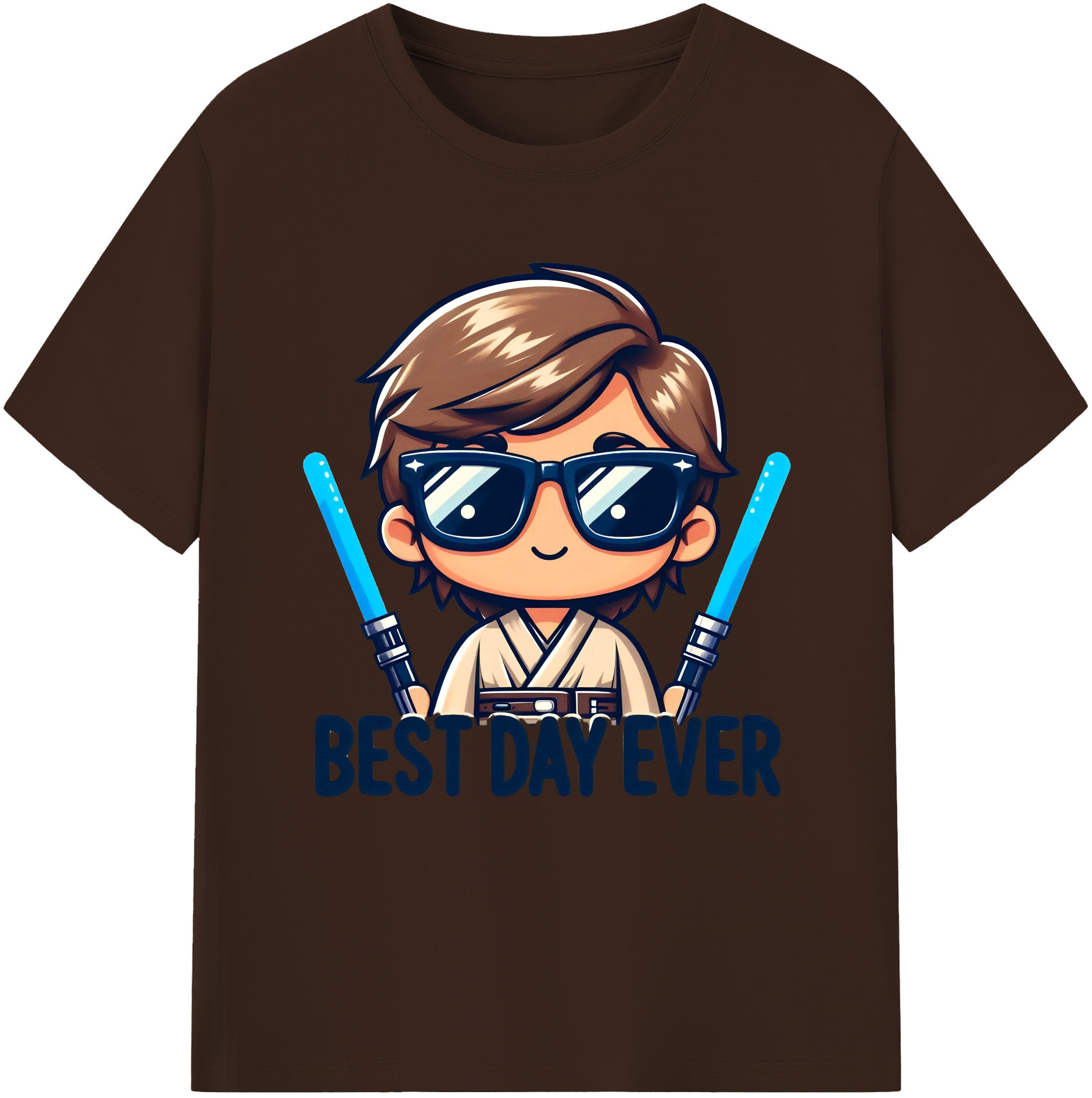 （画像用） スター・ウォーズ Star Wars 綿100％半袖Tシャツ（フロントプリント）