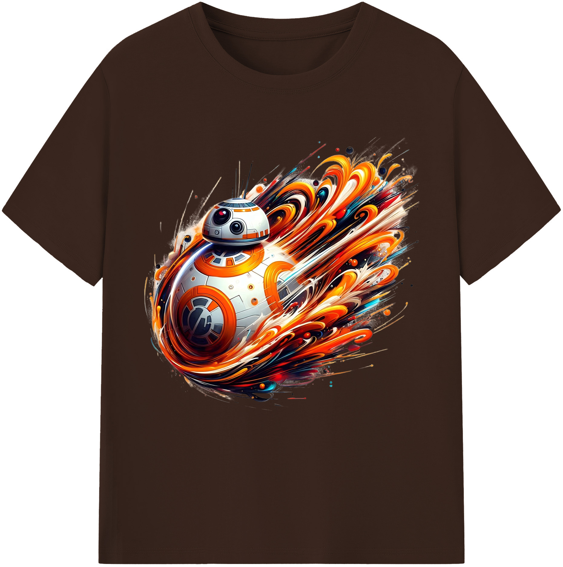 （画像用） スター・ウォーズ Star Wars 綿100％半袖Tシャツ（フロントプリント）