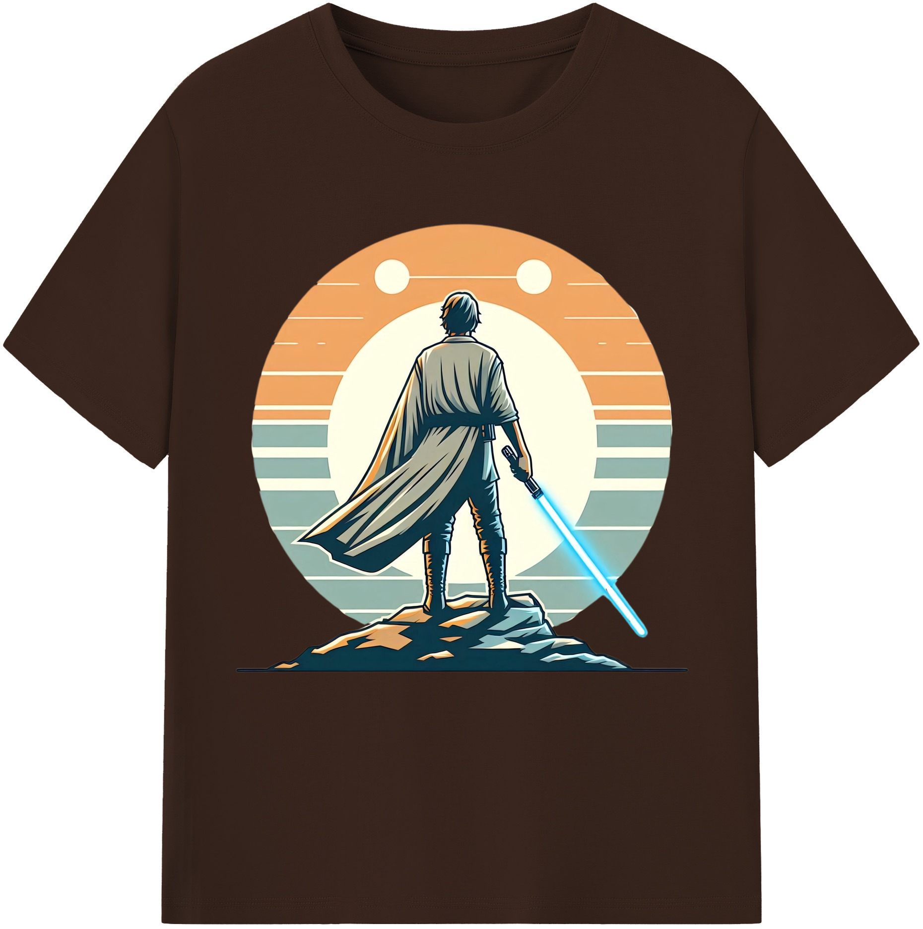 （画像用） スター・ウォーズ Star Wars 綿100％半袖Tシャツ（フロントプリント）