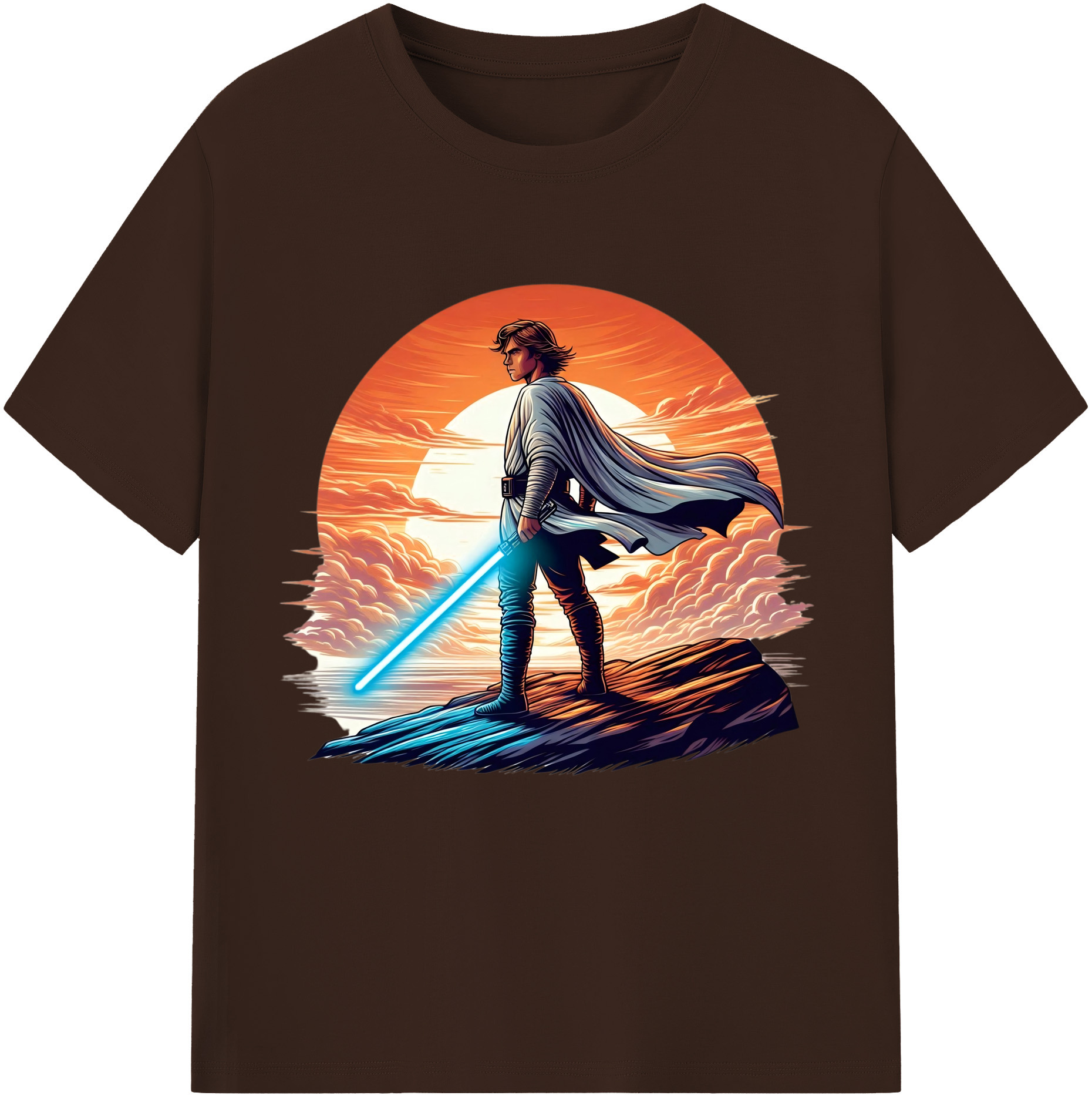 （画像用） スター・ウォーズ Star Wars 綿100％半袖Tシャツ（フロントプリント）