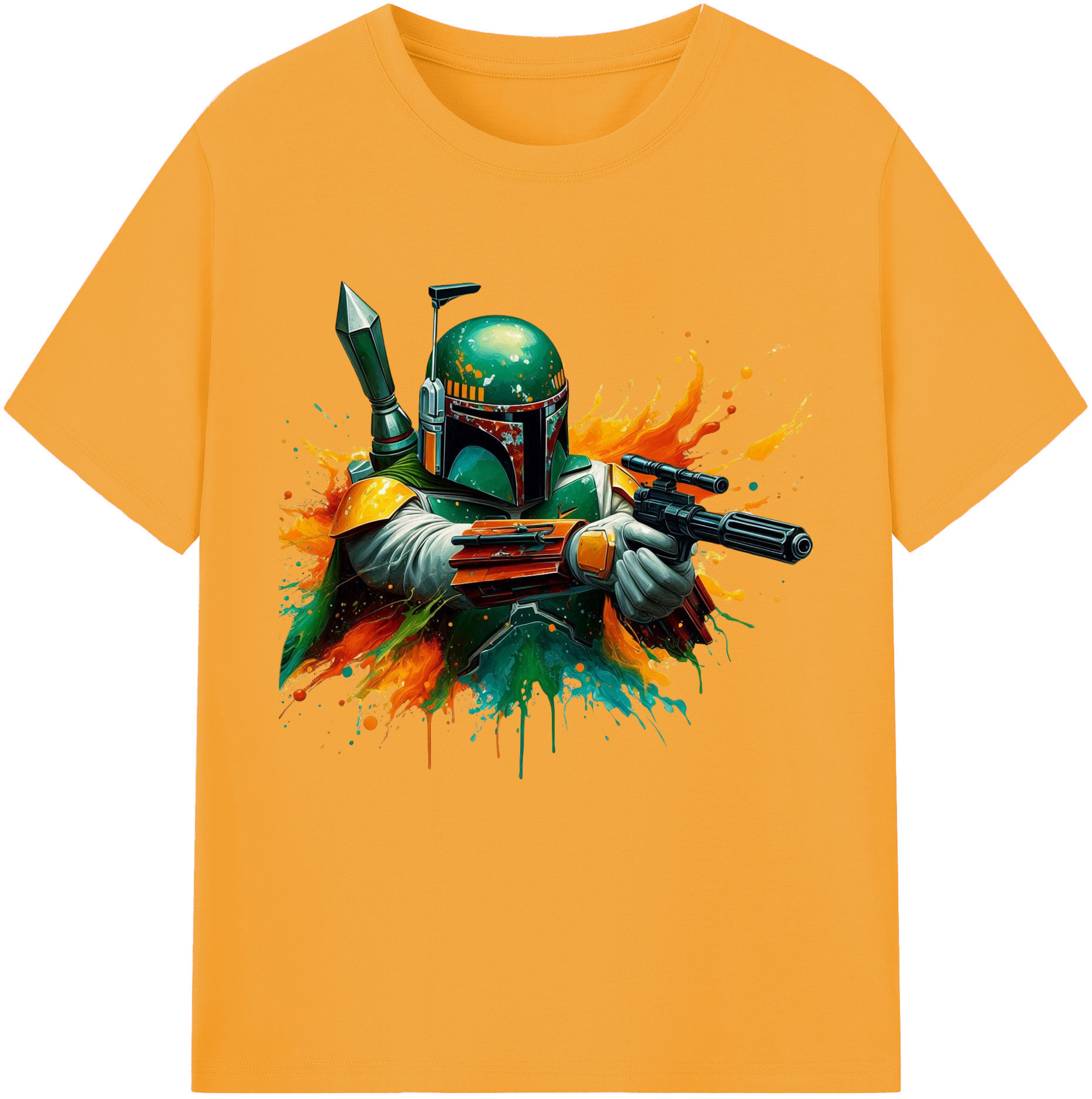 （画像用） スター・ウォーズ Star Wars 綿100％半袖Tシャツ（フロントプリント）