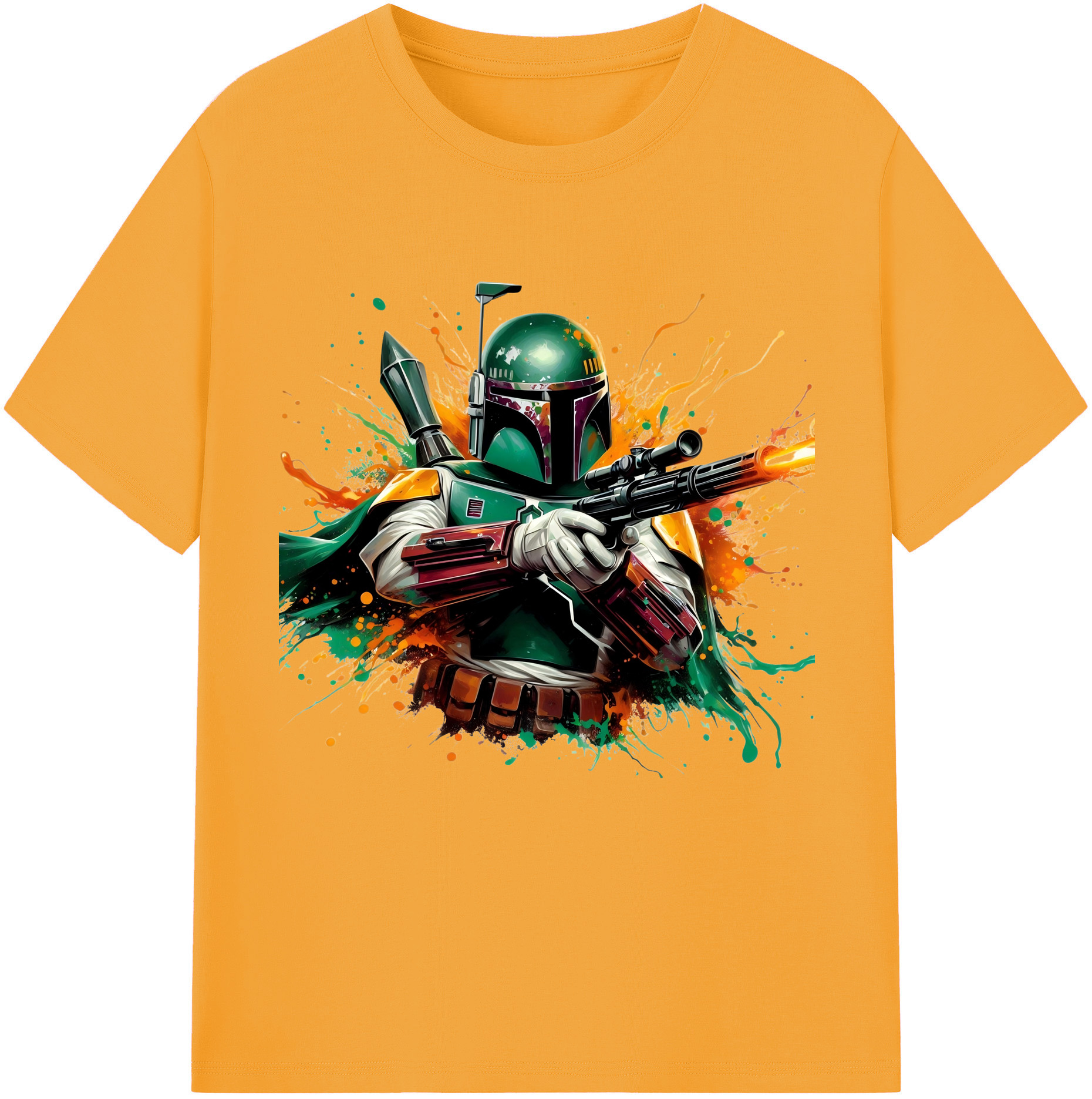 （画像用） スター・ウォーズ Star Wars 綿100％半袖Tシャツ（フロントプリント）