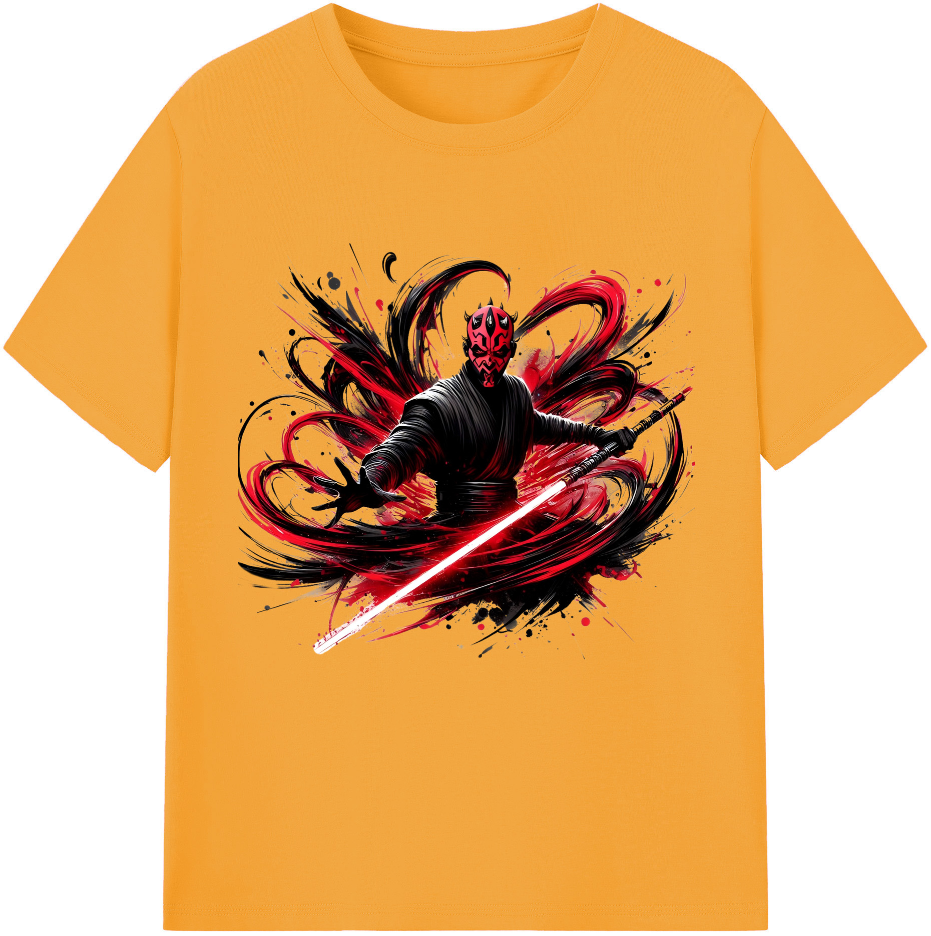 （画像用） スター・ウォーズ Star Wars 綿100％半袖Tシャツ（フロントプリント）