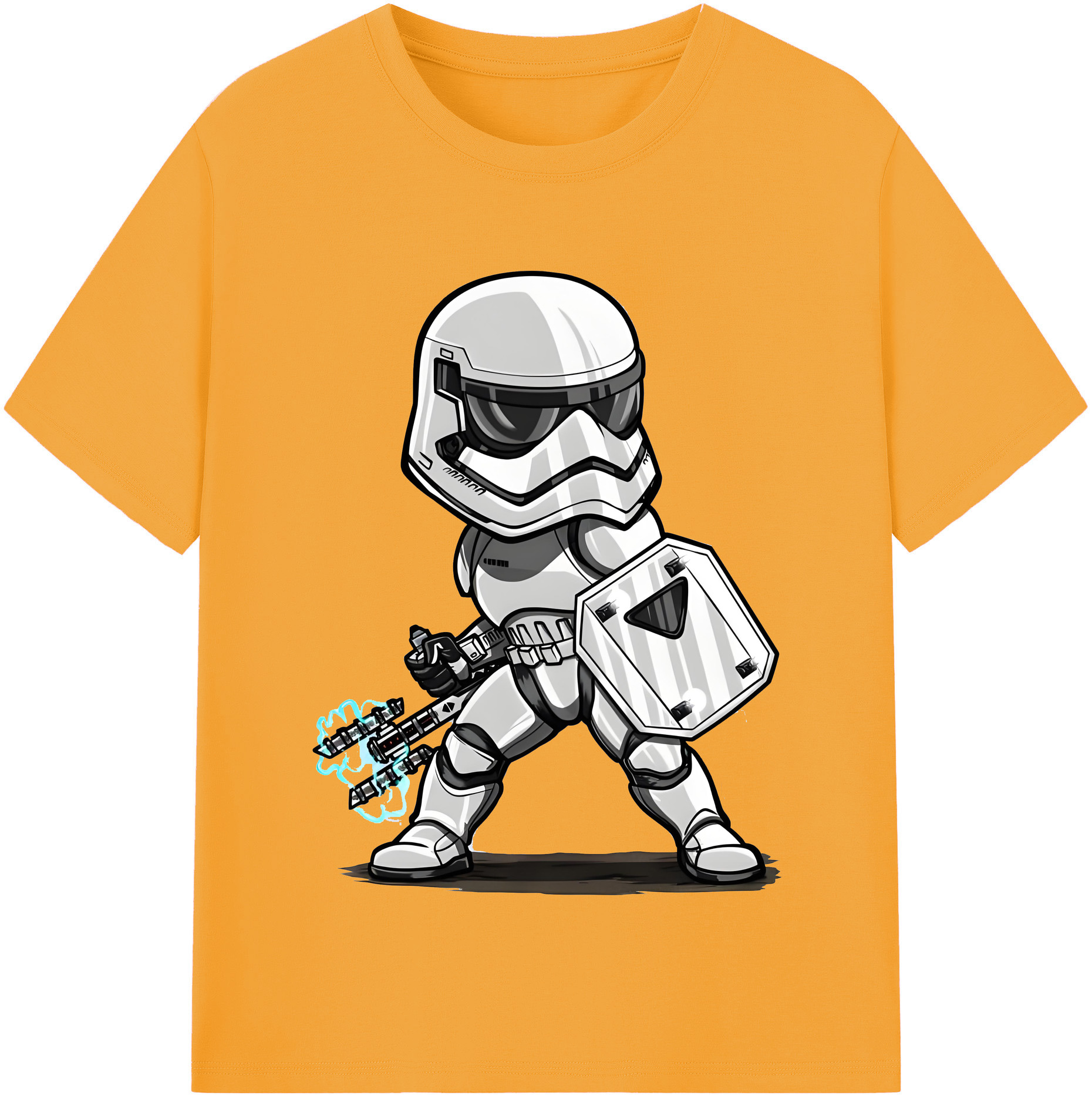 （画像用） スター・ウォーズ Star Wars 綿100％半袖Tシャツ（フロントプリント）