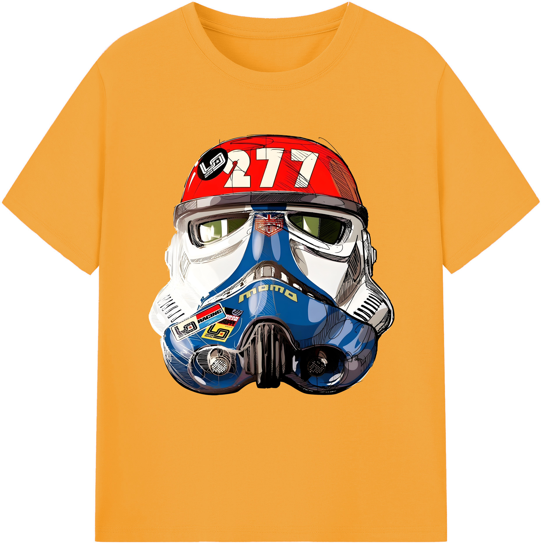 （画像用） スター・ウォーズ Star Wars 綿100％半袖Tシャツ（フロントプリント）