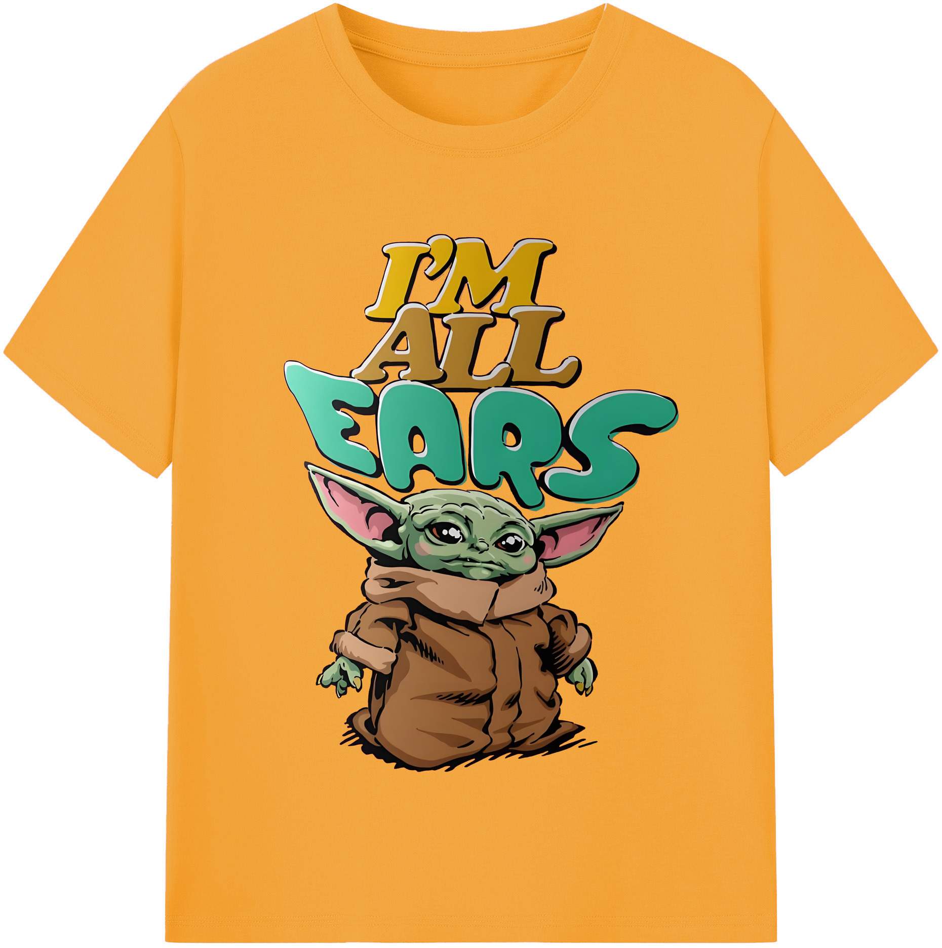 （画像用） スター・ウォーズ Star Wars 綿100％半袖Tシャツ（フロントプリント）