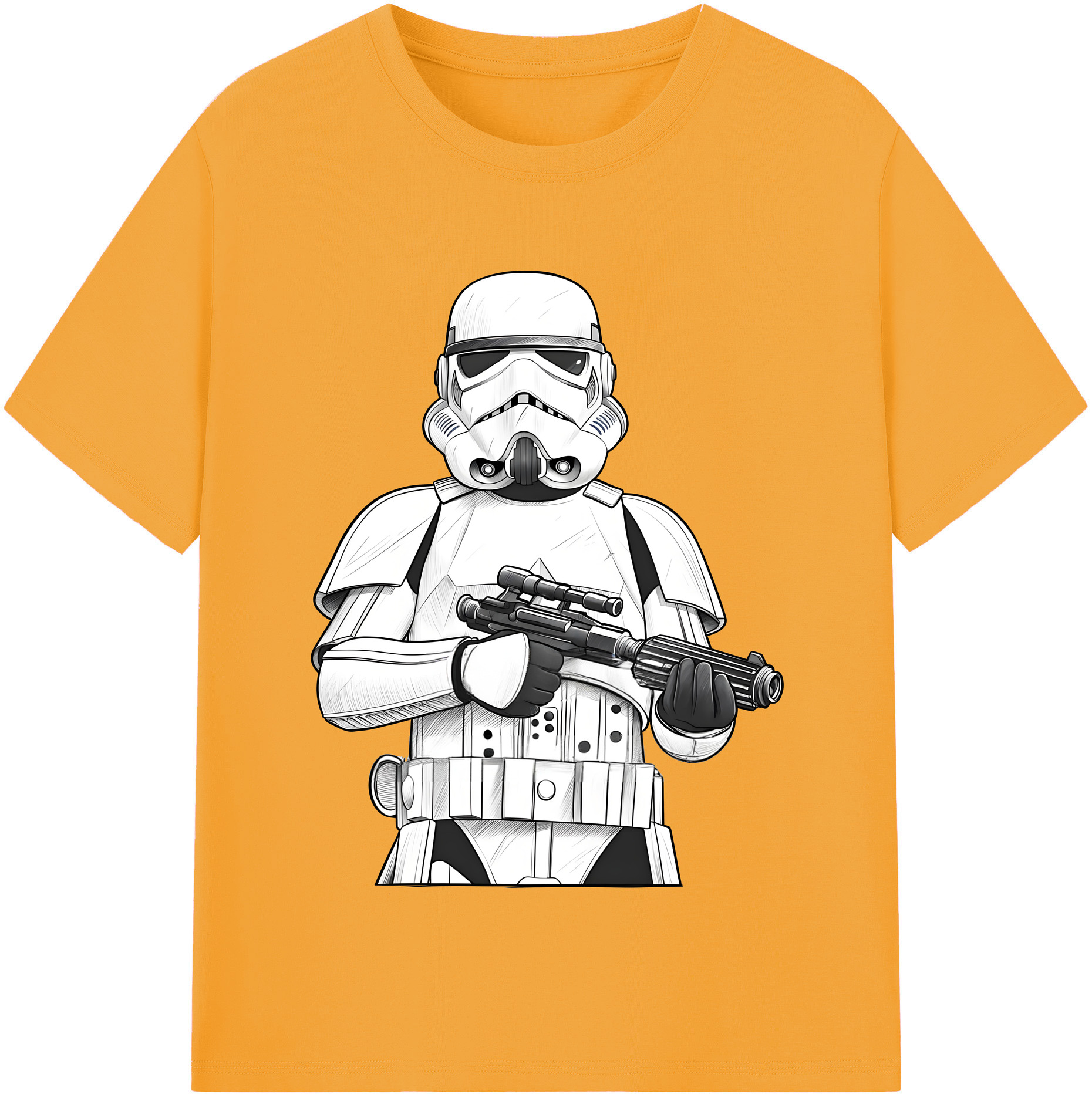 （画像用） スター・ウォーズ Star Wars 綿100％半袖Tシャツ（フロントプリント）