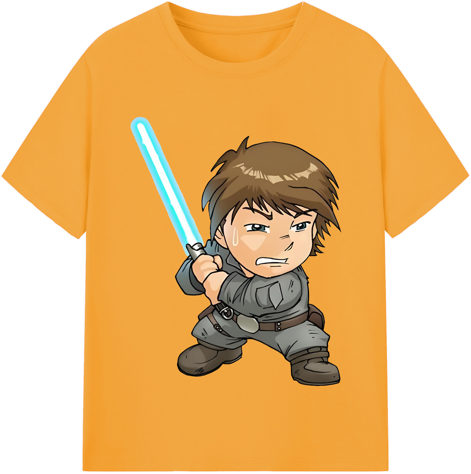 （画像用） スター・ウォーズ Star Wars 綿100％半袖Tシャツ（フロントプリント）