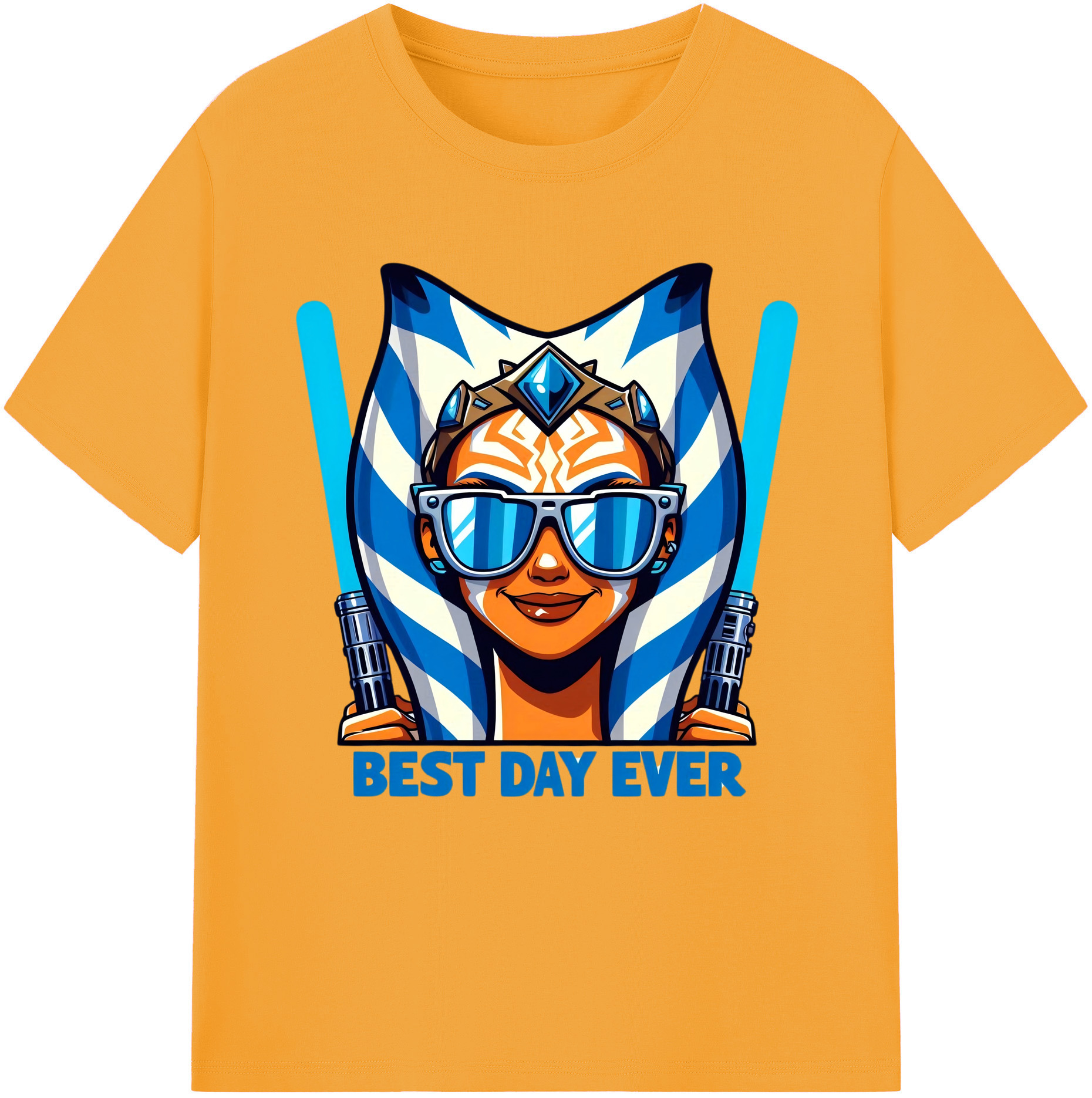 （画像用） スター・ウォーズ Star Wars 綿100％半袖Tシャツ（フロントプリント）