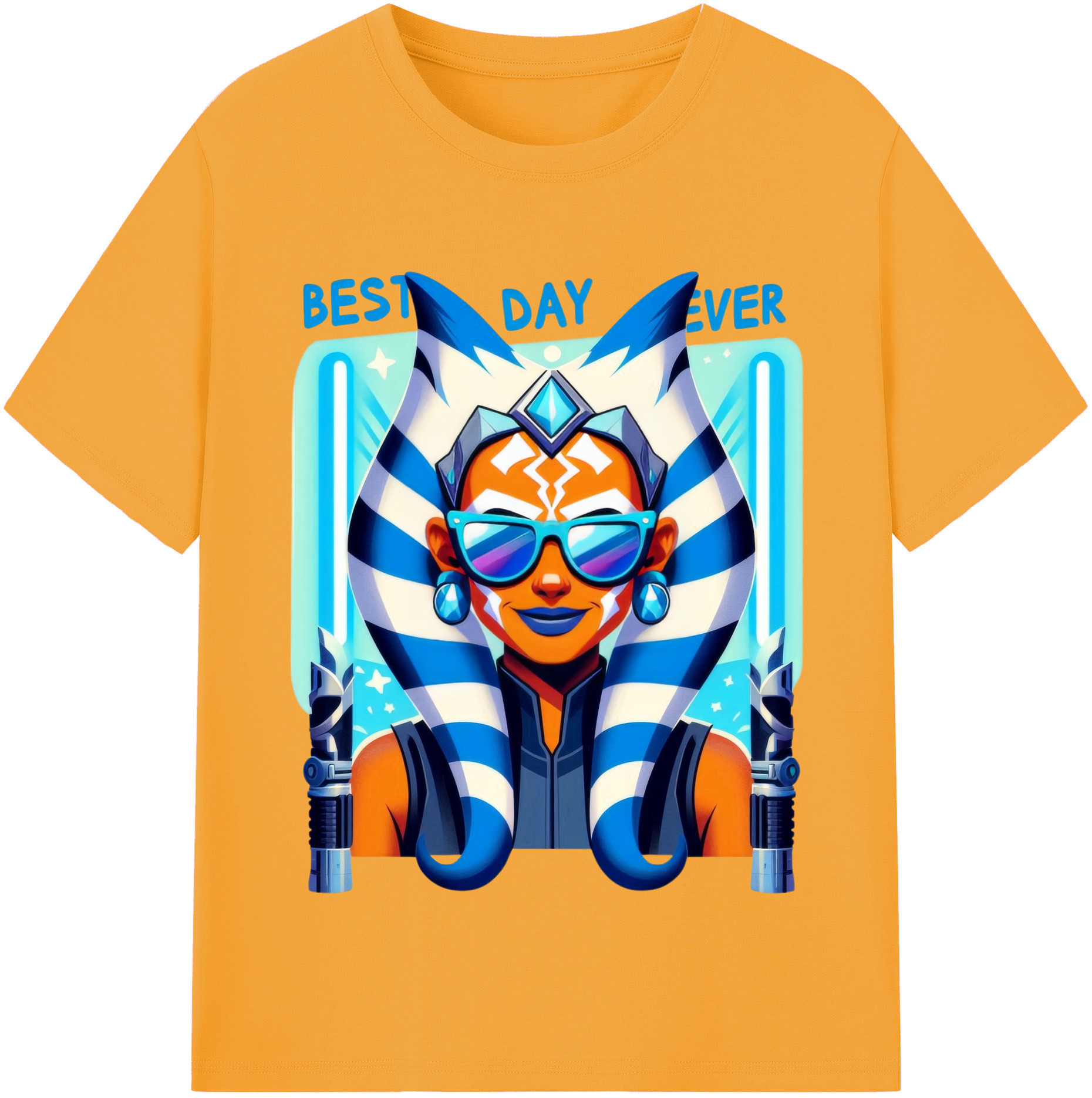 （画像用） スター・ウォーズ Star Wars 綿100％半袖Tシャツ（フロントプリント）
