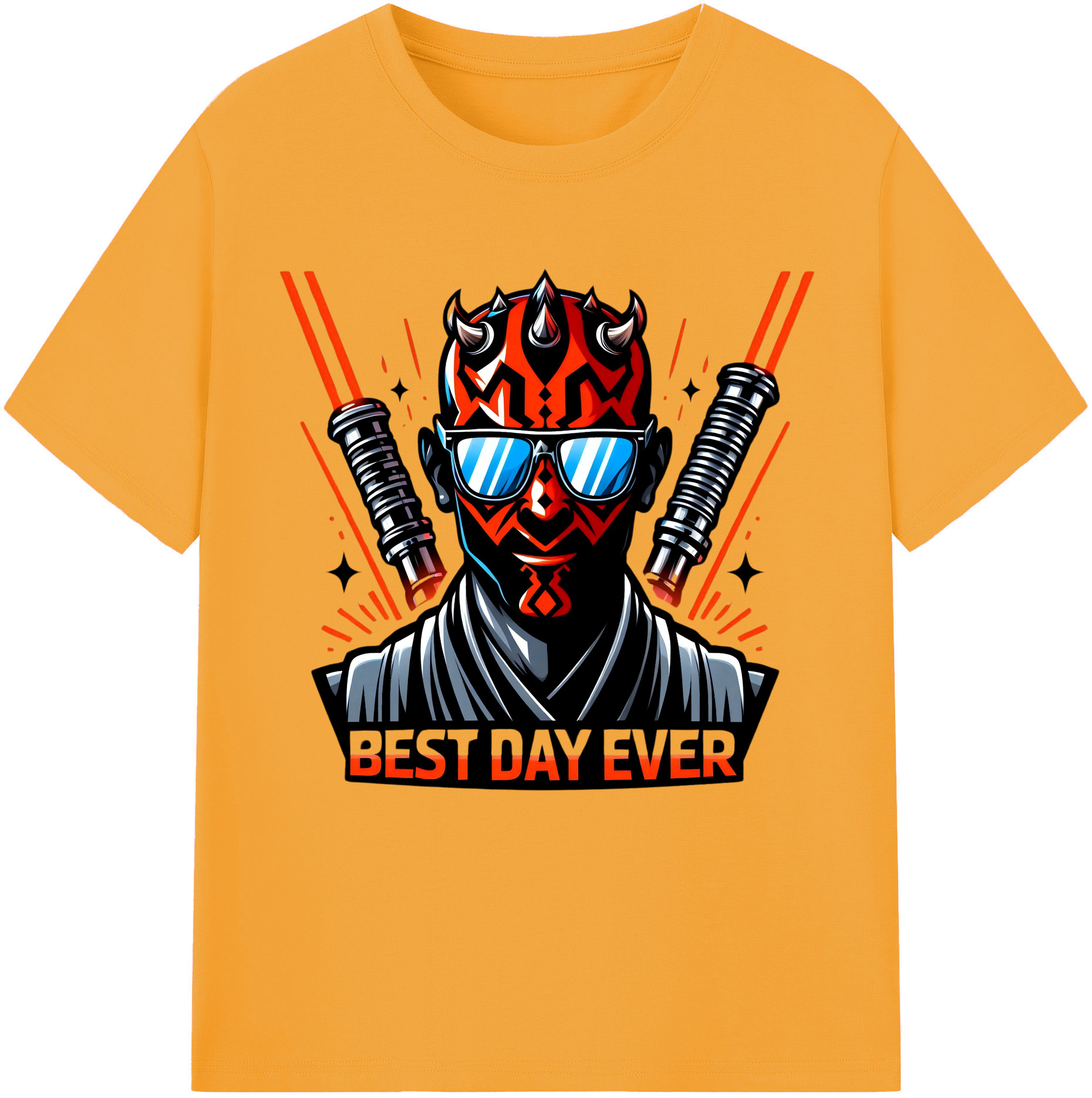 （画像用） スター・ウォーズ Star Wars 綿100％半袖Tシャツ（フロントプリント）