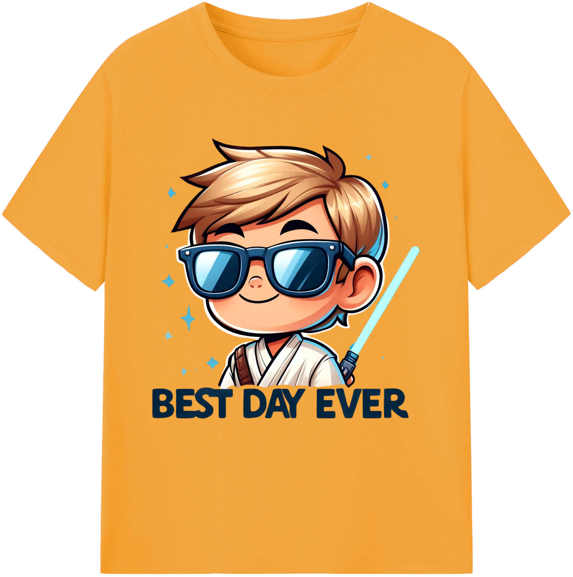 （画像用） スター・ウォーズ Star Wars 綿100％半袖Tシャツ（フロントプリント）