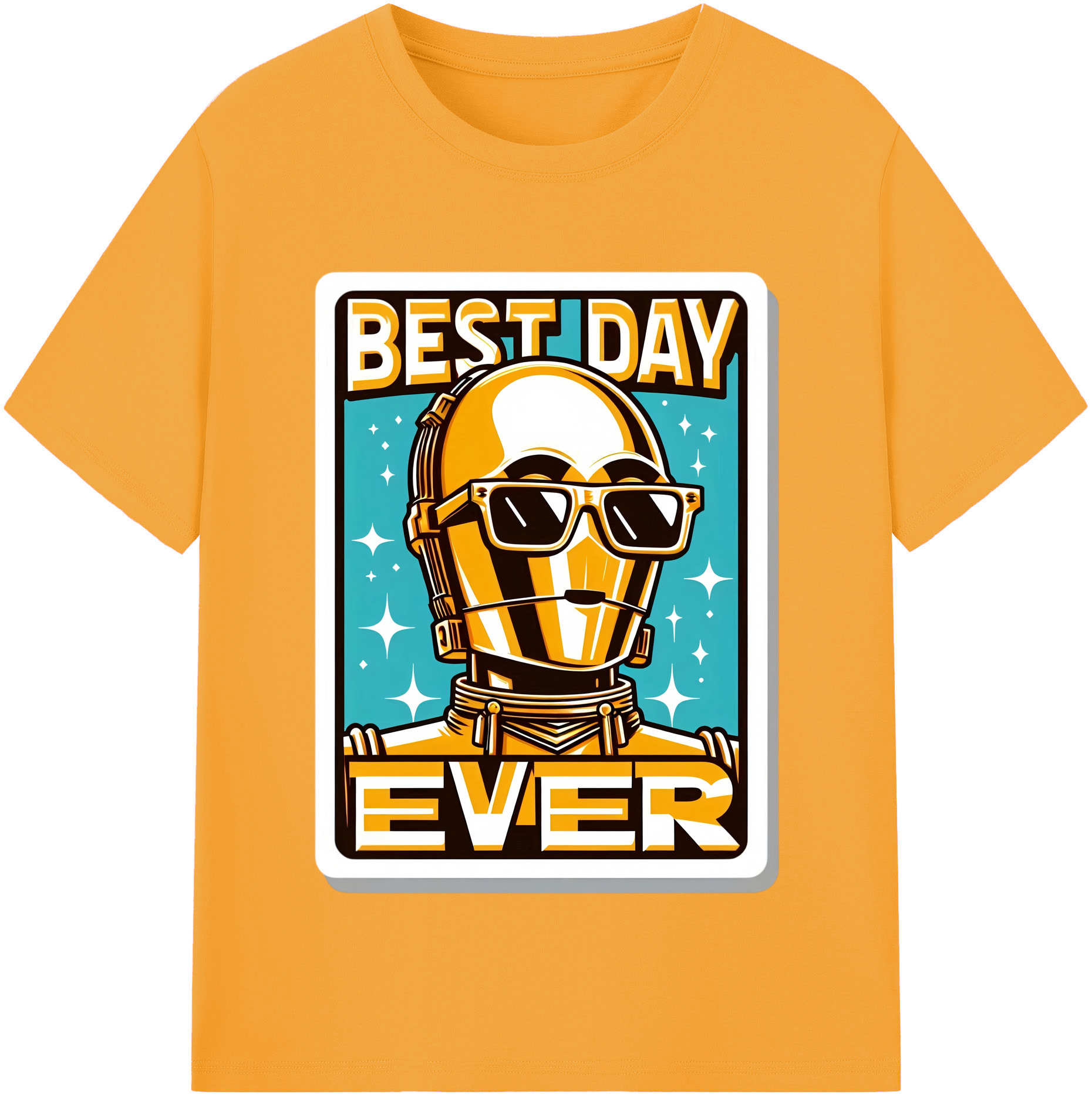 （画像用） スター・ウォーズ Star Wars 綿100％半袖Tシャツ（フロントプリント）