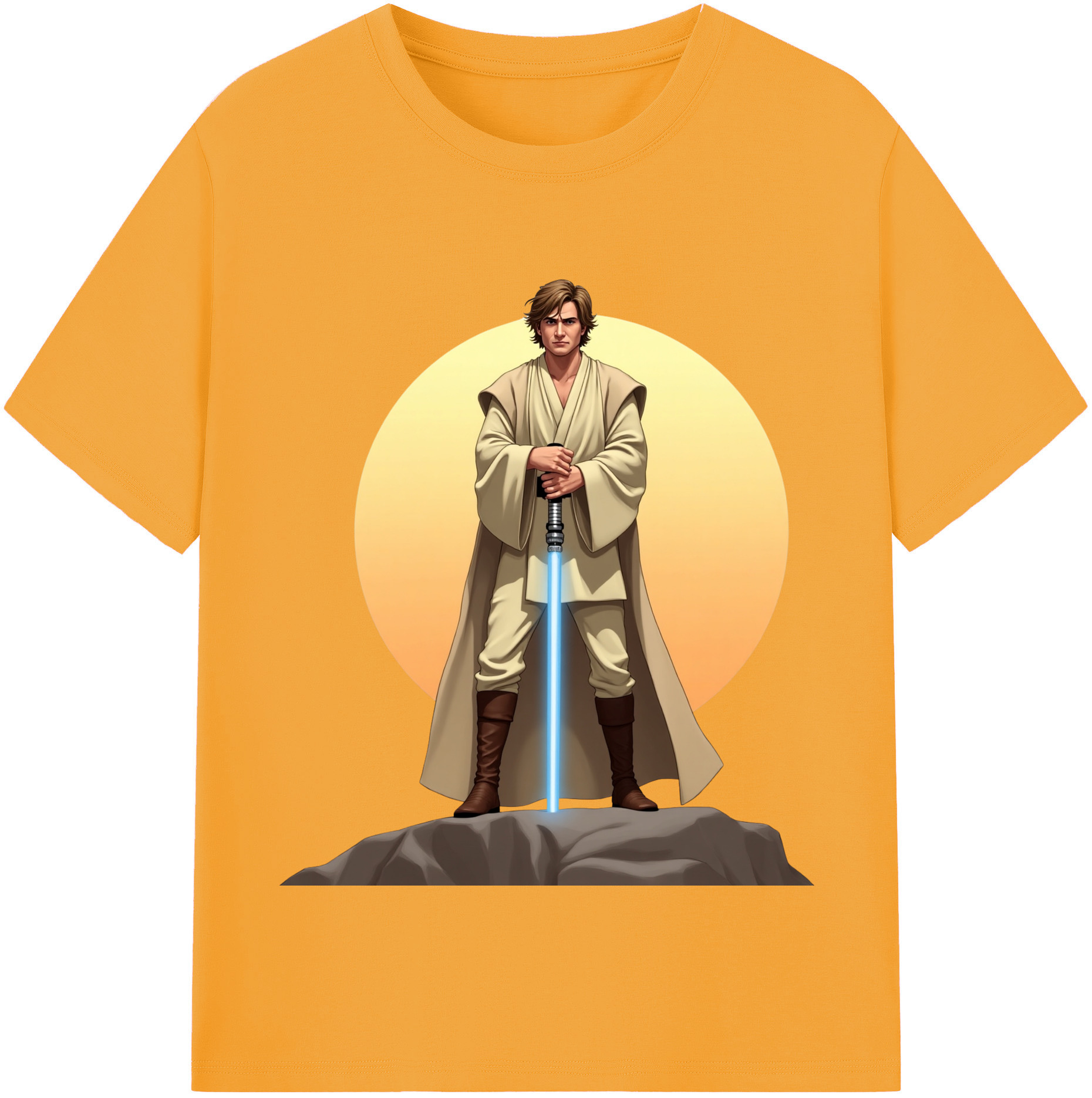 （画像用） スター・ウォーズ Star Wars 綿100％半袖Tシャツ（フロントプリント）