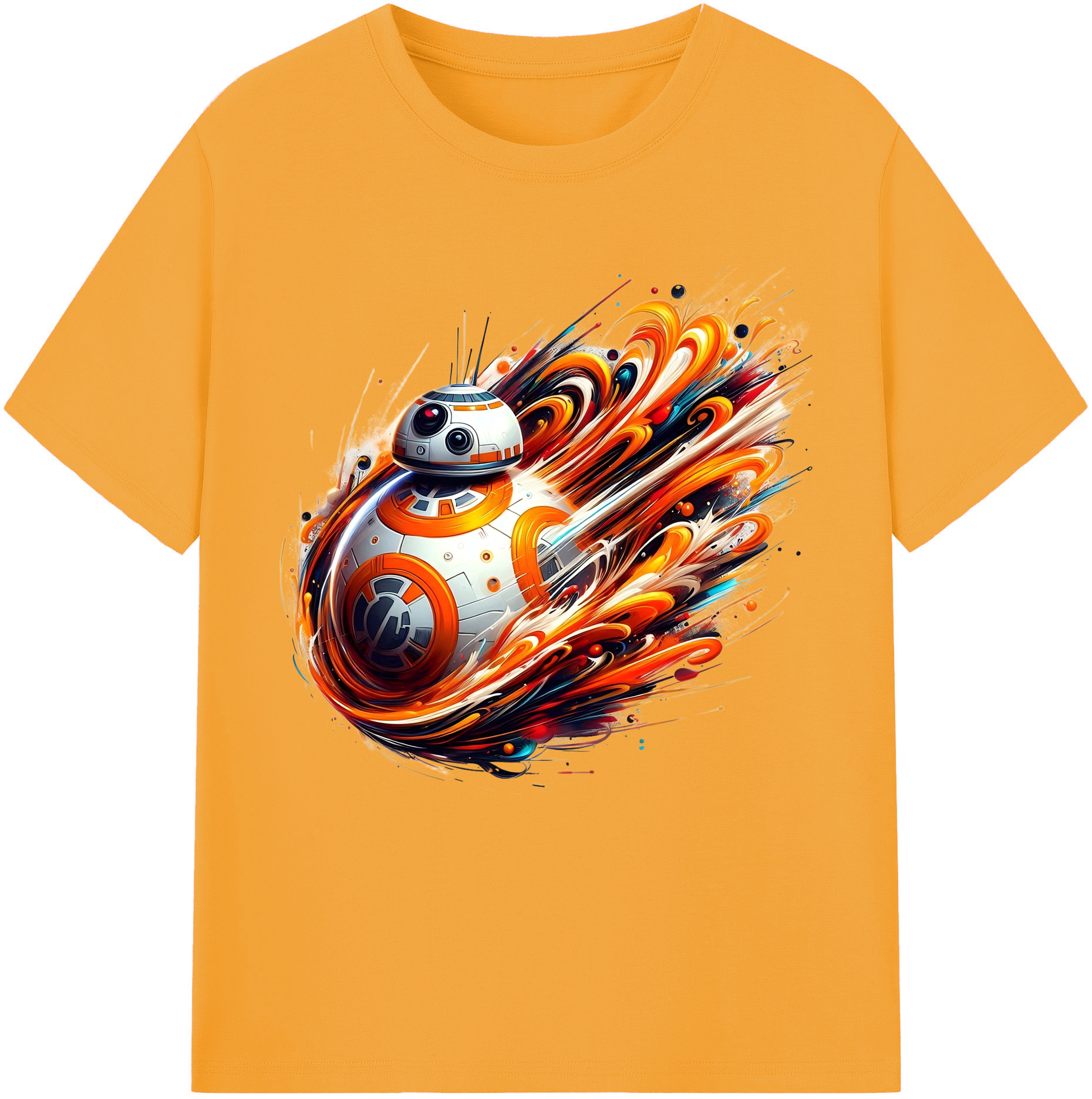 （画像用） スター・ウォーズ Star Wars 綿100％半袖Tシャツ（フロントプリント）