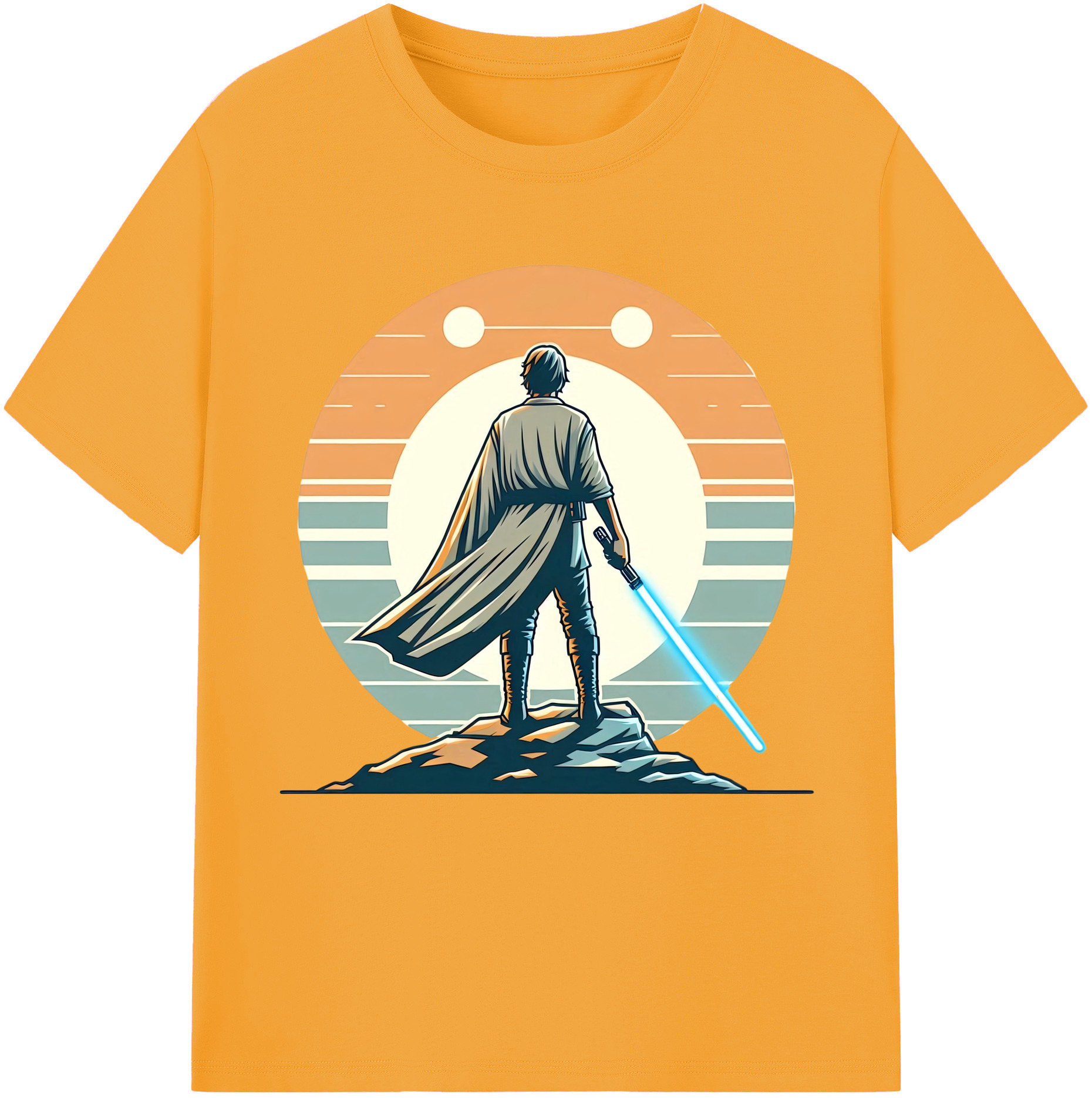 （画像用） スター・ウォーズ Star Wars 綿100％半袖Tシャツ（フロントプリント）