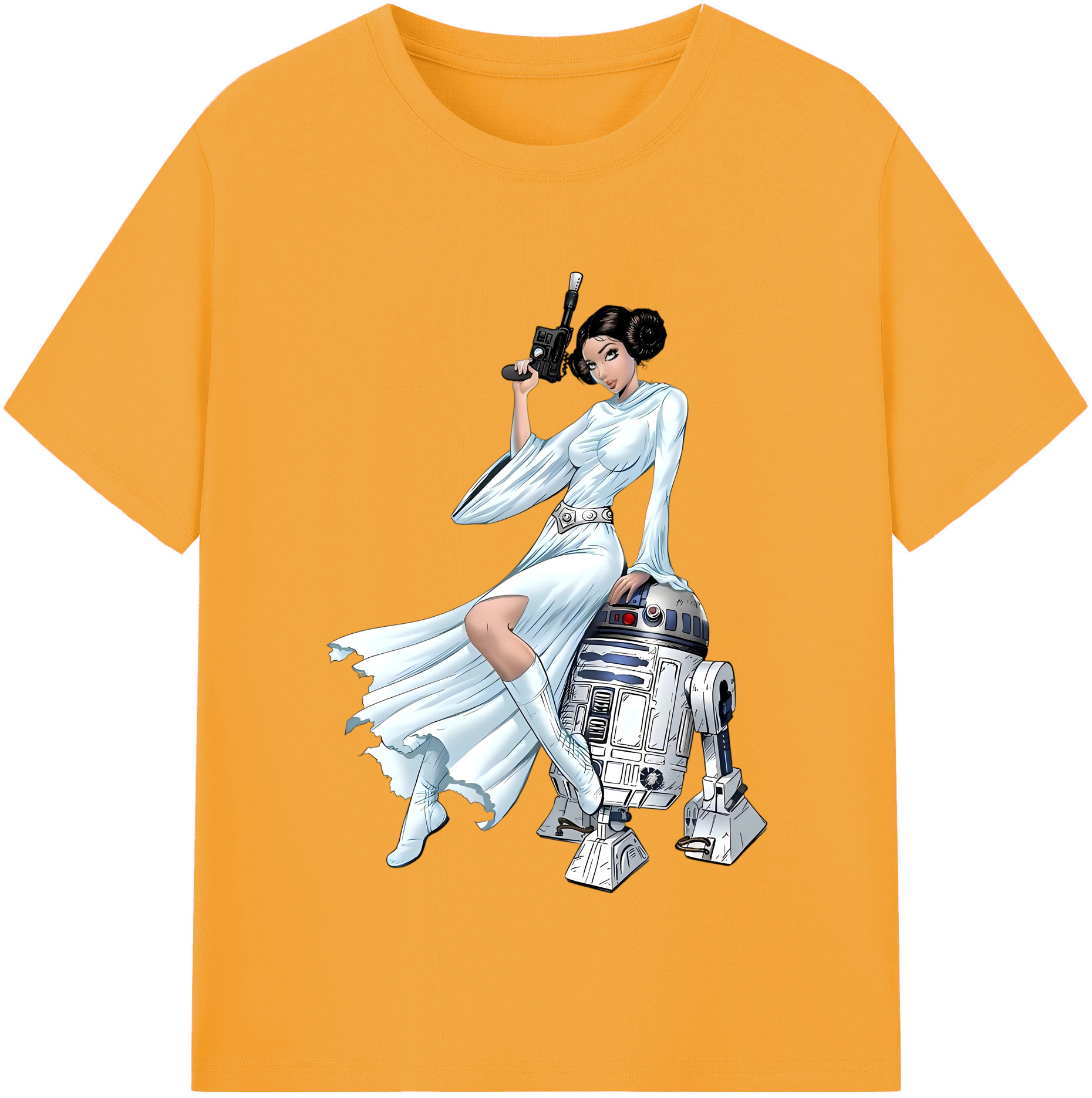 （画像用） スター・ウォーズ Star Wars 綿100％半袖Tシャツ（フロントプリント）