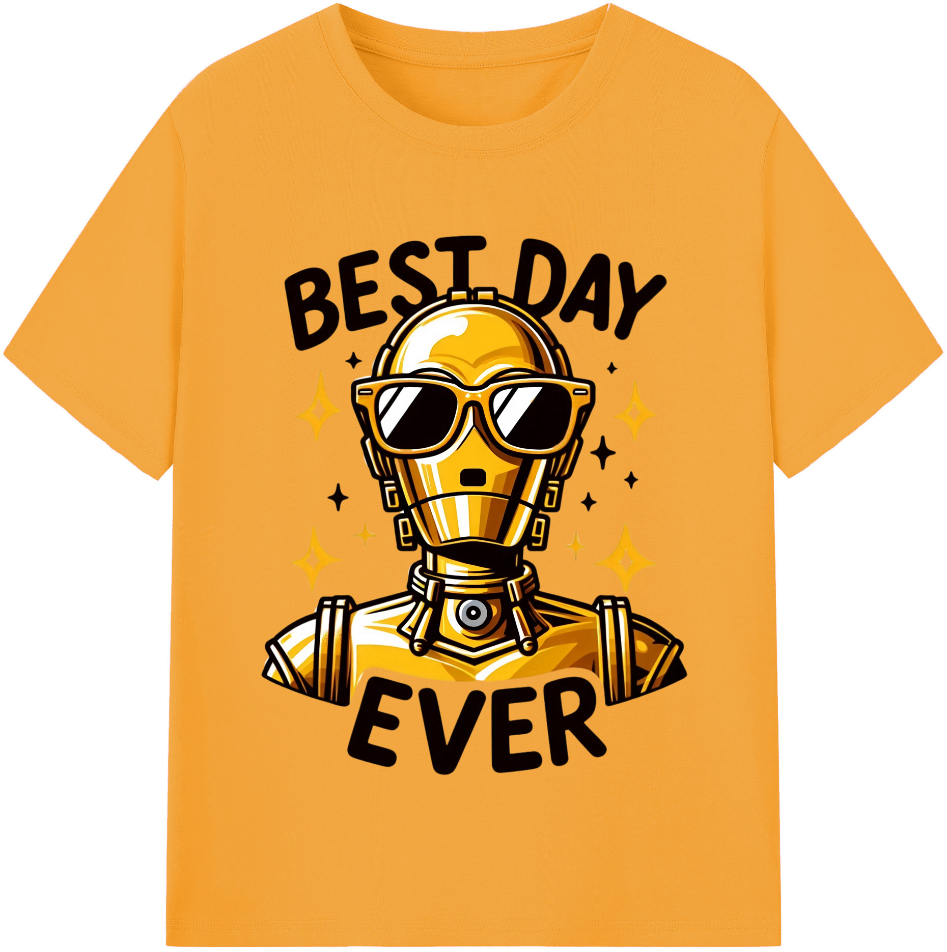 （画像用） スター・ウォーズ Star Wars 綿100％半袖Tシャツ（フロントプリント）