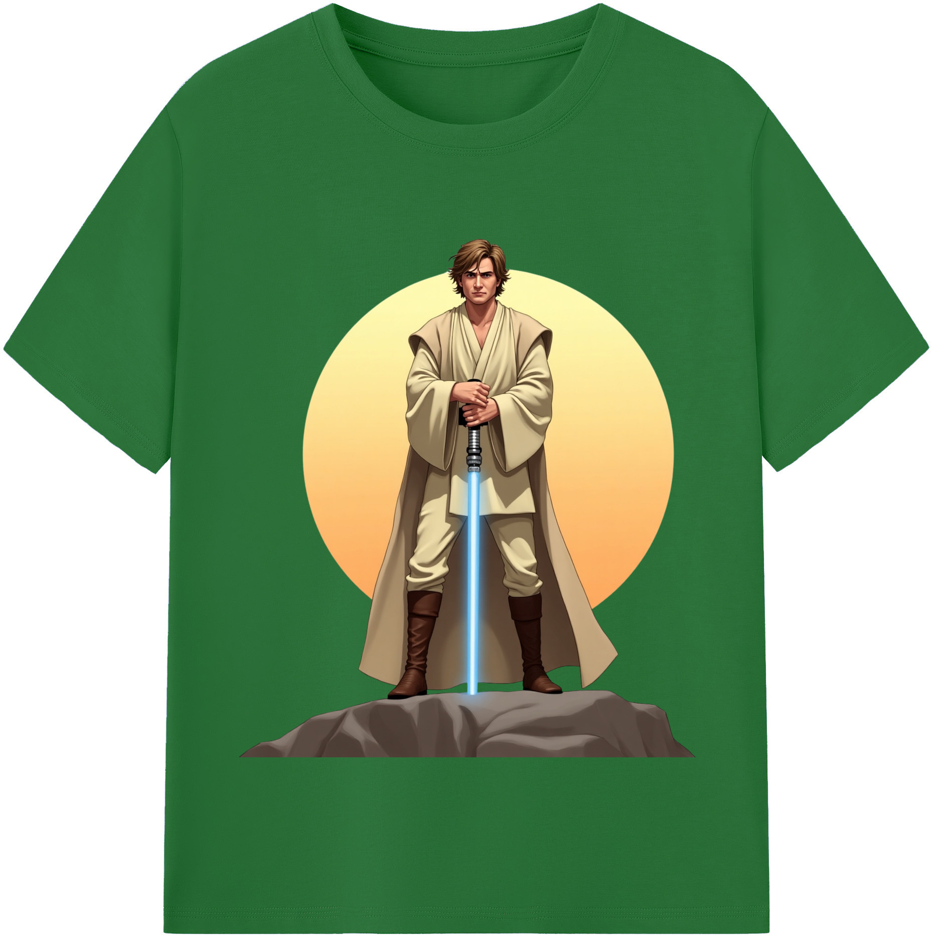 （画像用） スター・ウォーズ Star Wars 綿100％半袖Tシャツ（フロントプリント）