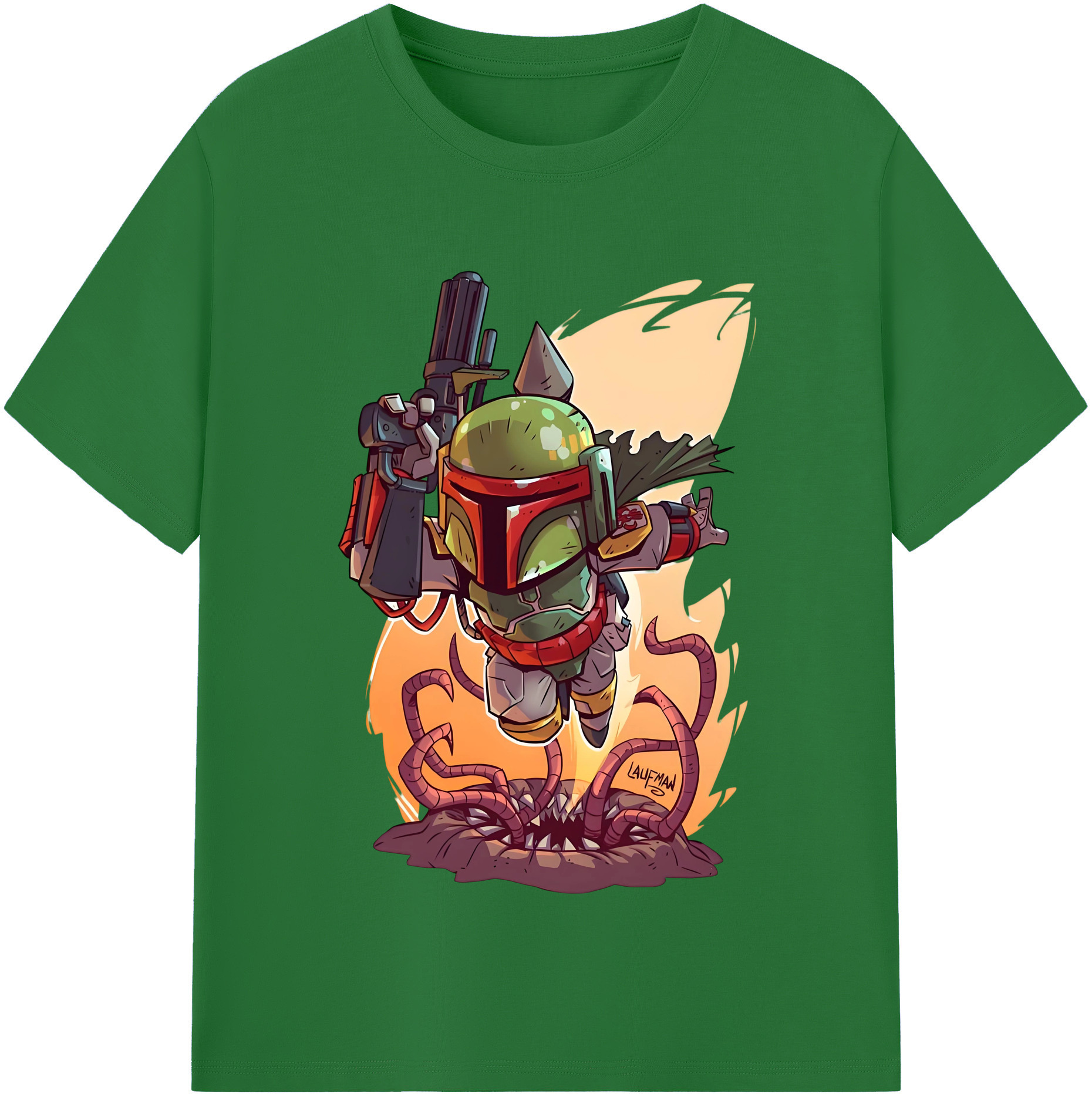 （画像用） スター・ウォーズ Star Wars 綿100％半袖Tシャツ（フロントプリント）