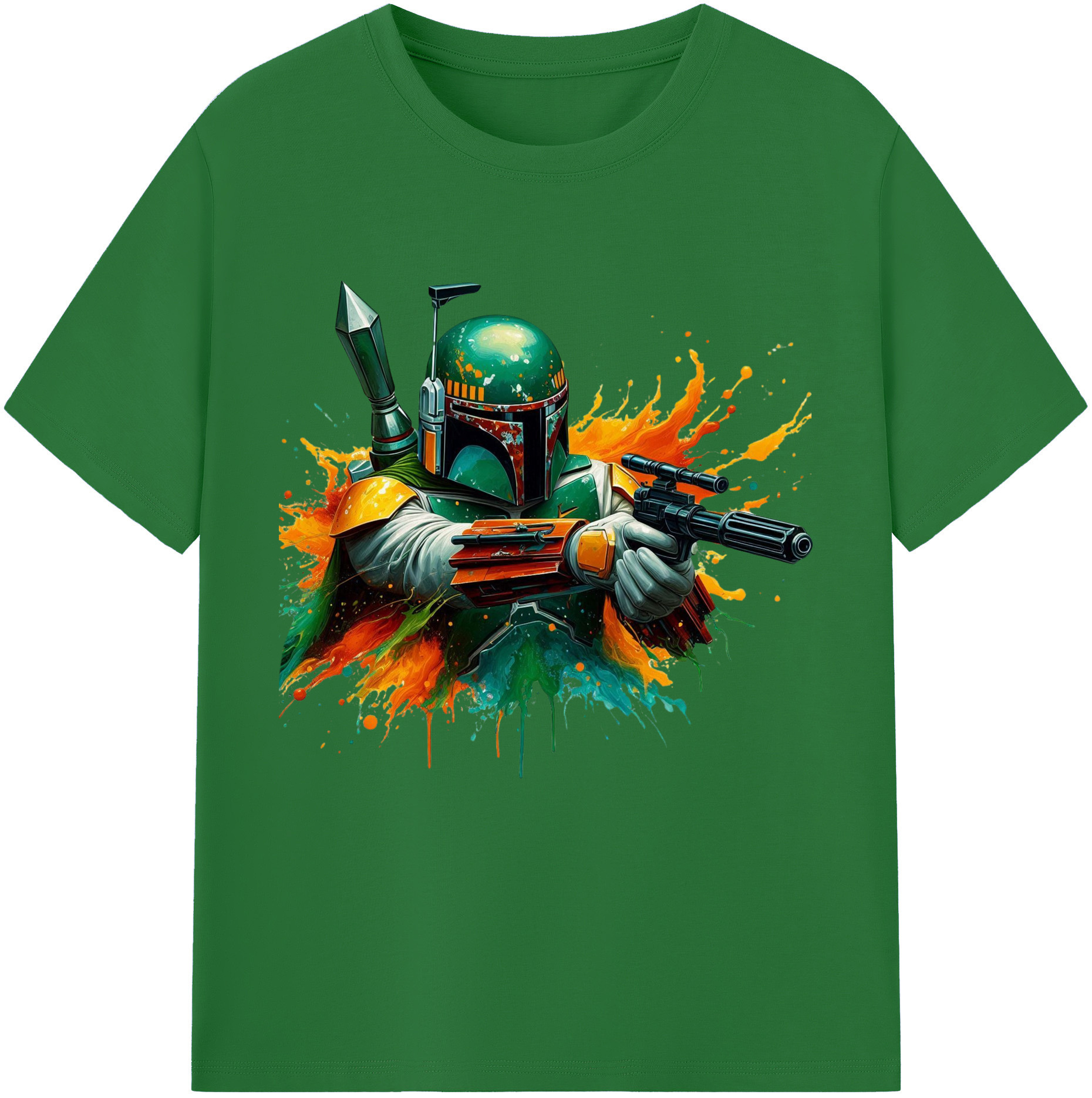 （画像用） スター・ウォーズ Star Wars 綿100％半袖Tシャツ（フロントプリント）