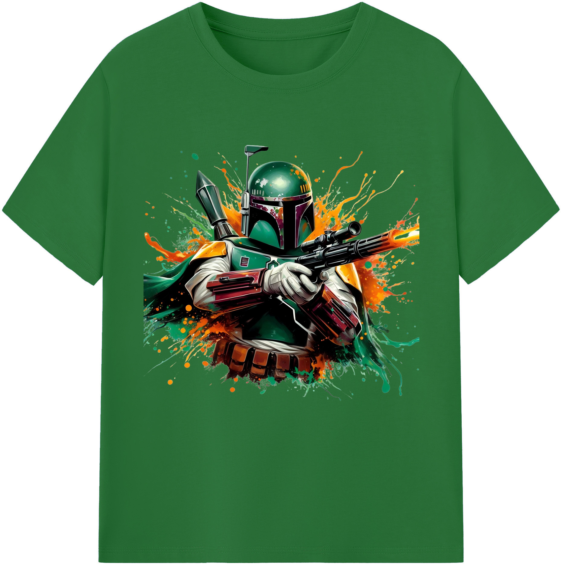 （画像用） スター・ウォーズ Star Wars 綿100％半袖Tシャツ（フロントプリント）