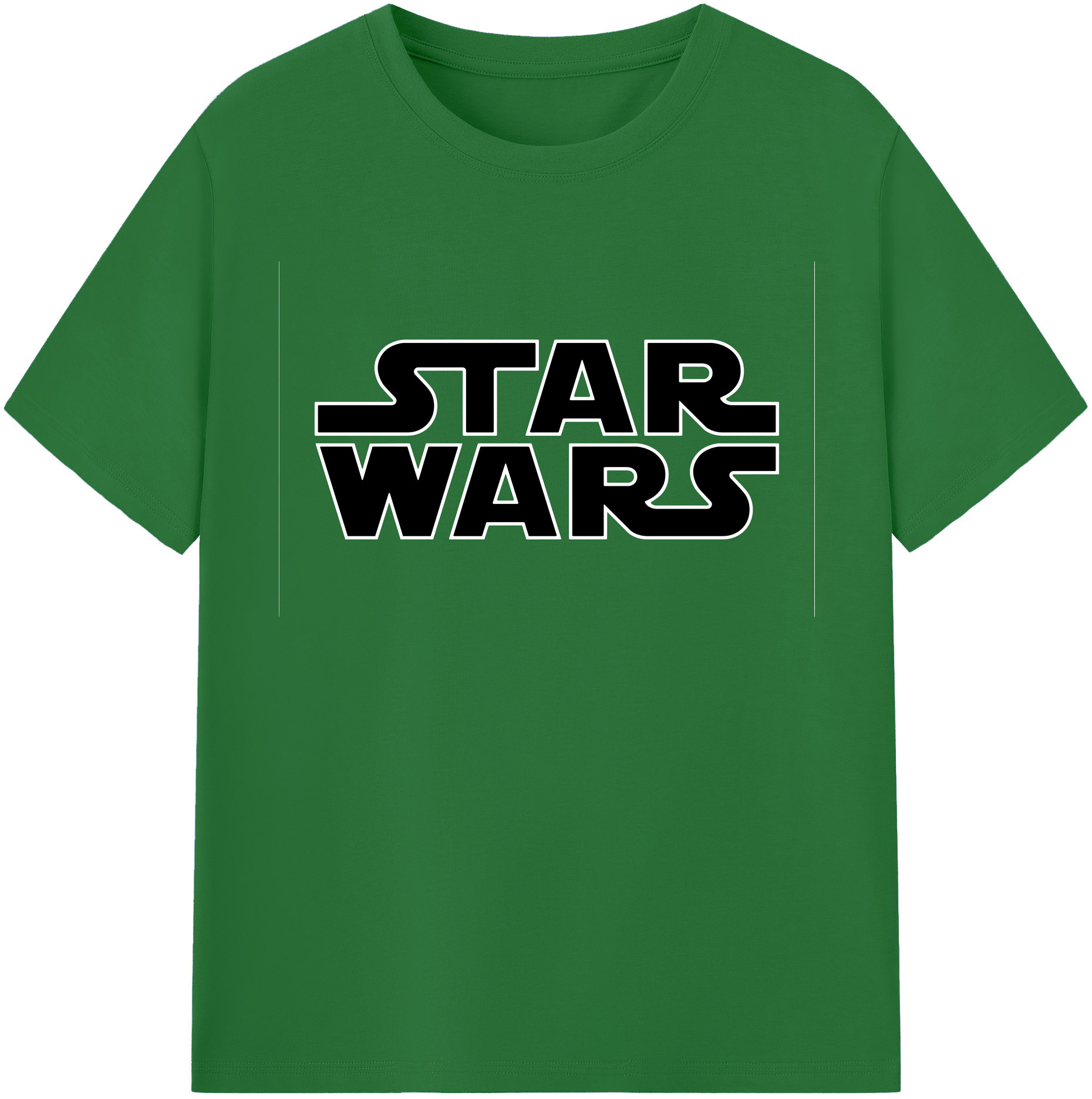 （画像用） スター・ウォーズ Star Wars 綿100％半袖Tシャツ（フロントプリント）