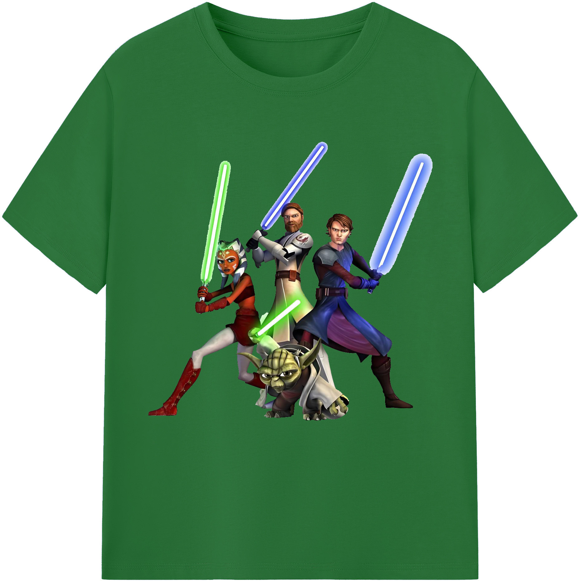 （画像用） スター・ウォーズ Star Wars 綿100％半袖Tシャツ（フロントプリント）