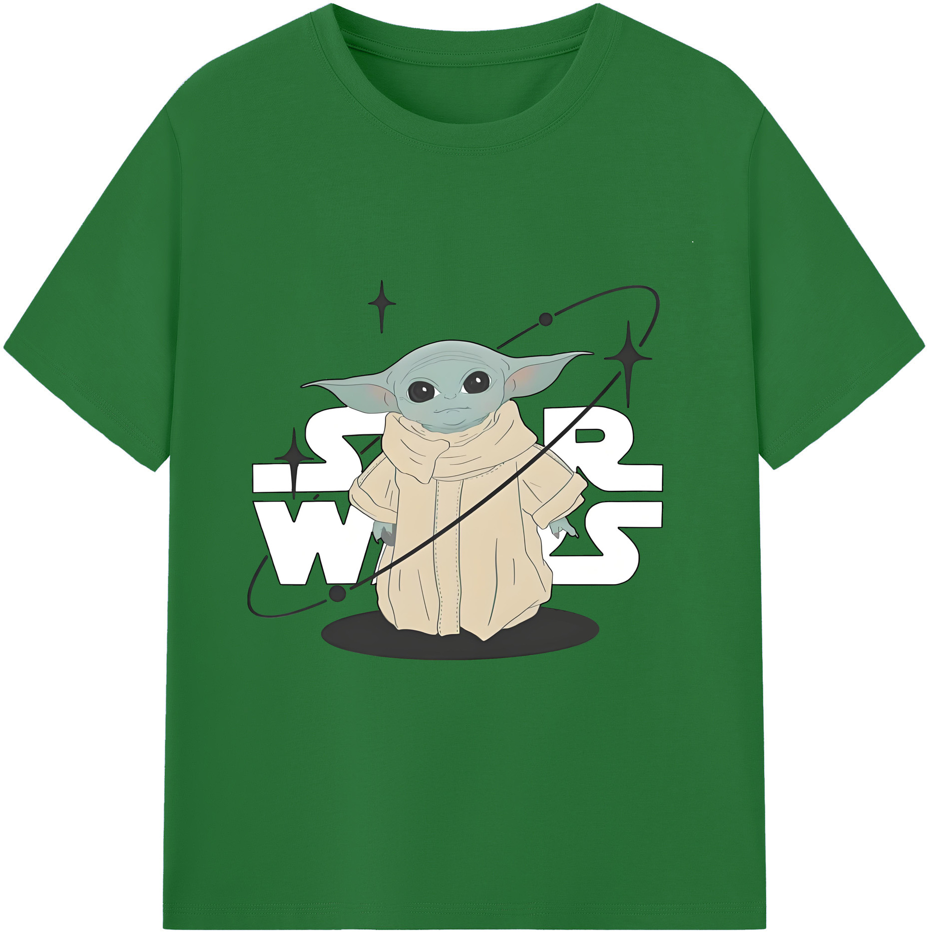 （画像用） スター・ウォーズ Star Wars 綿100％半袖Tシャツ（フロントプリント）