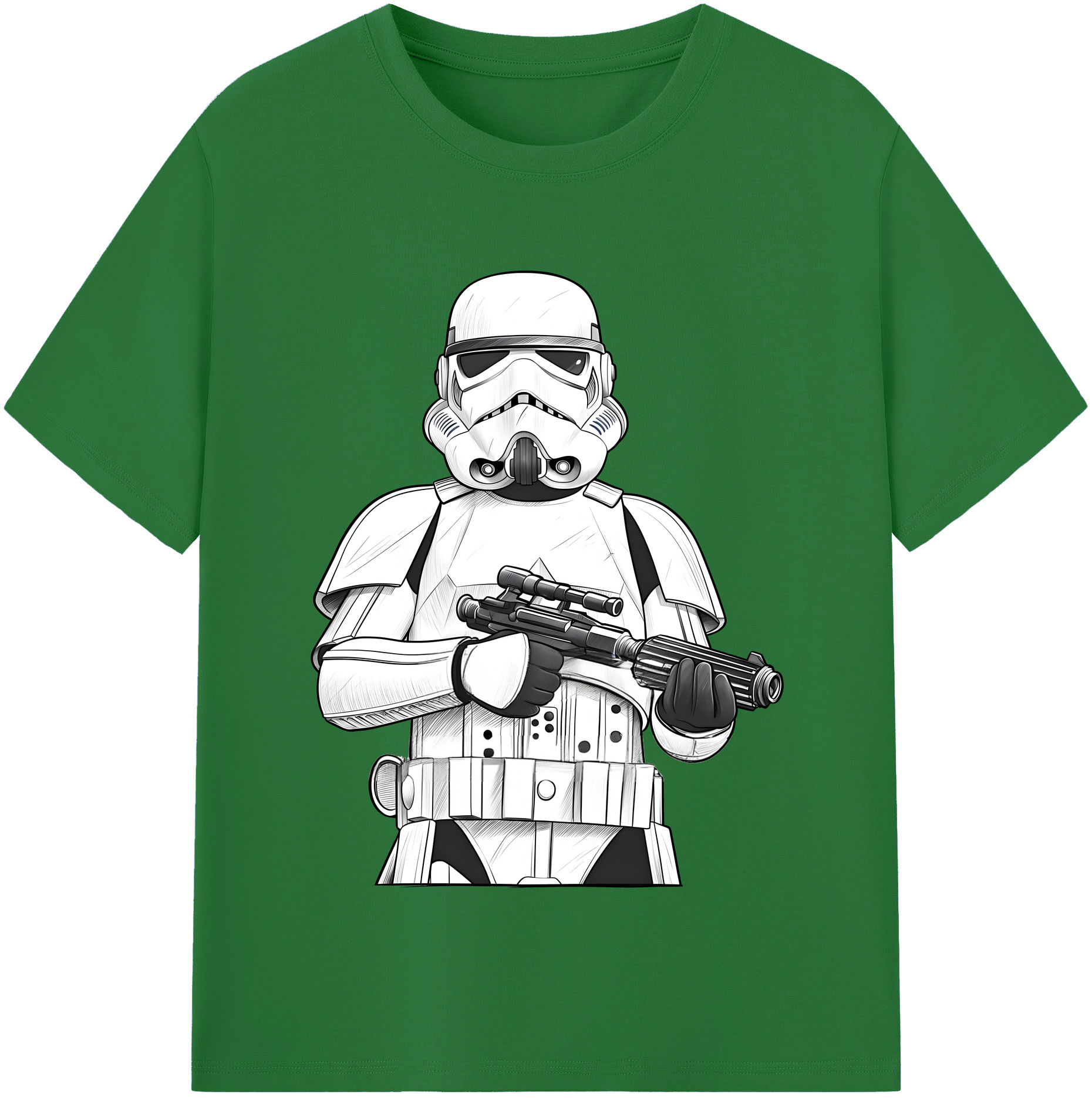 （画像用） スター・ウォーズ Star Wars 綿100％半袖Tシャツ（フロントプリント）