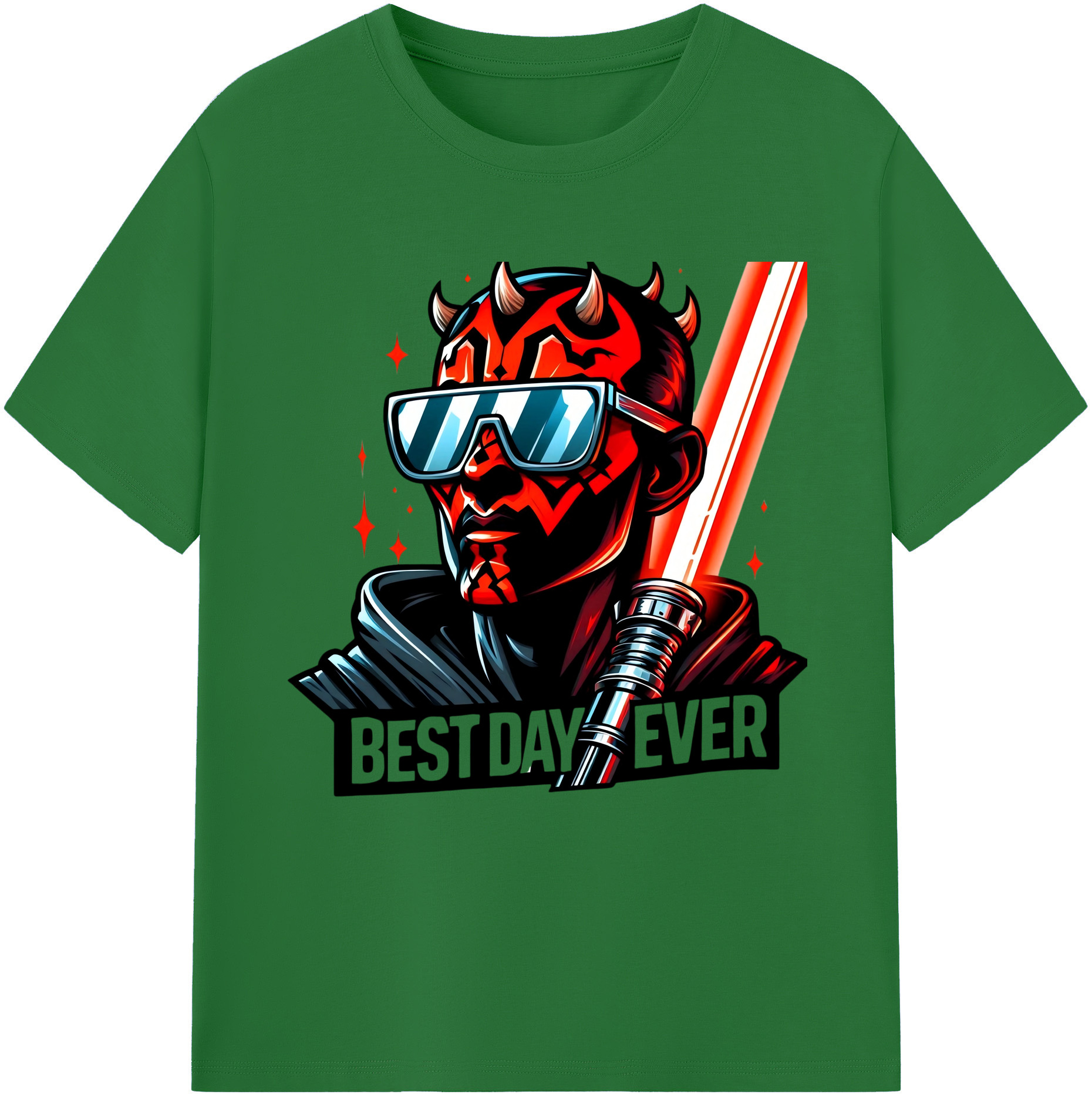 （画像用） スター・ウォーズ Star Wars 綿100％半袖Tシャツ（フロントプリント）