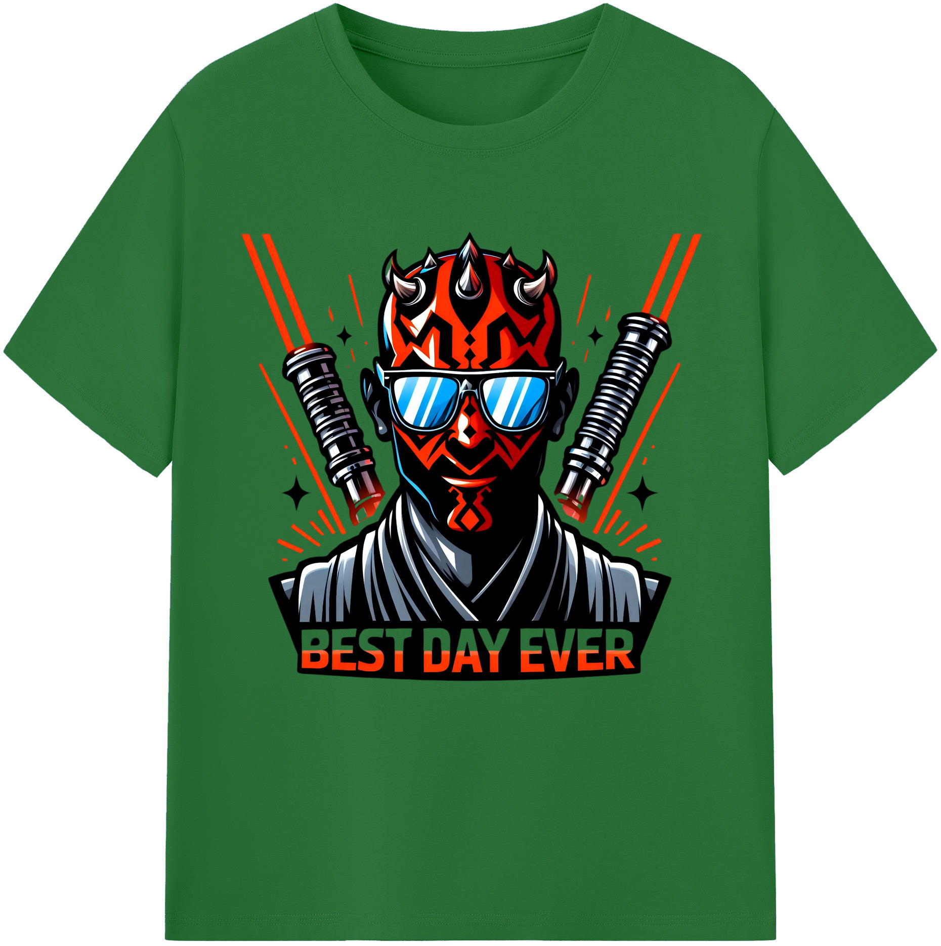 （画像用） スター・ウォーズ Star Wars 綿100％半袖Tシャツ（フロントプリント）