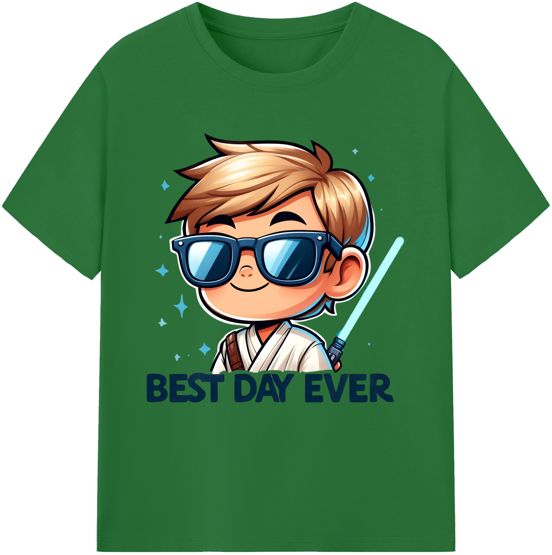 （画像用） スター・ウォーズ Star Wars 綿100％半袖Tシャツ（フロントプリント）