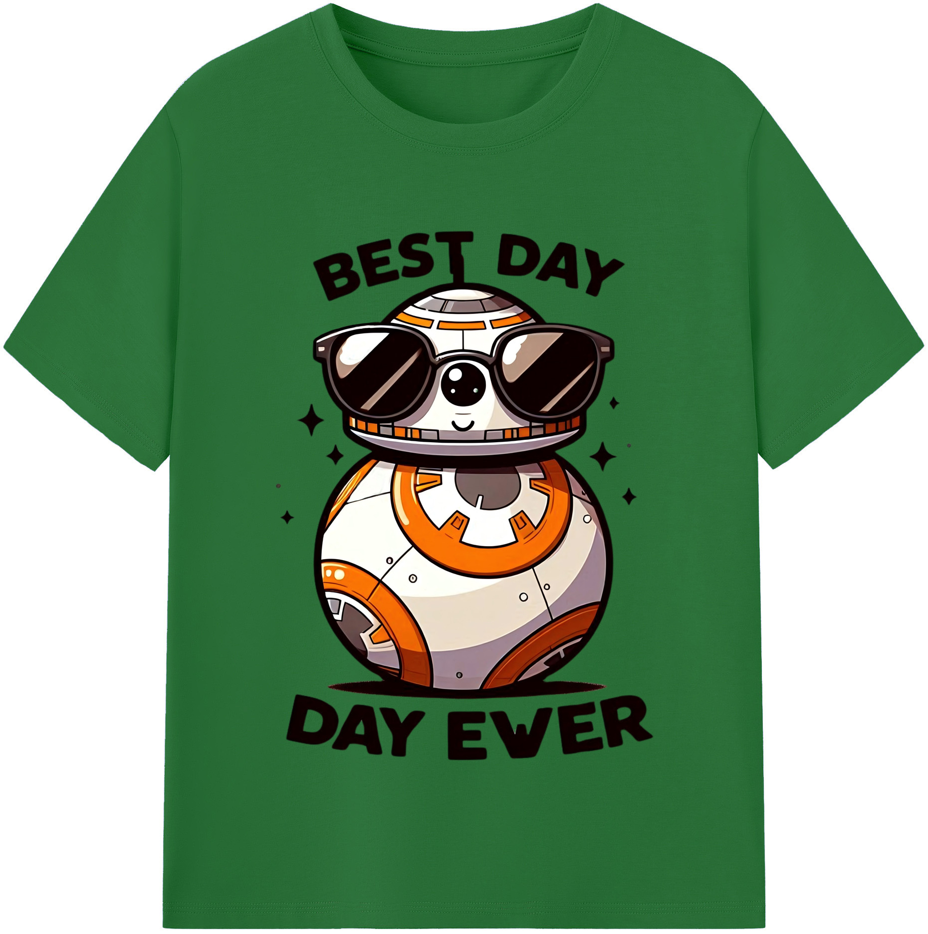 （画像用） スター・ウォーズ Star Wars 綿100％半袖Tシャツ（フロントプリント）